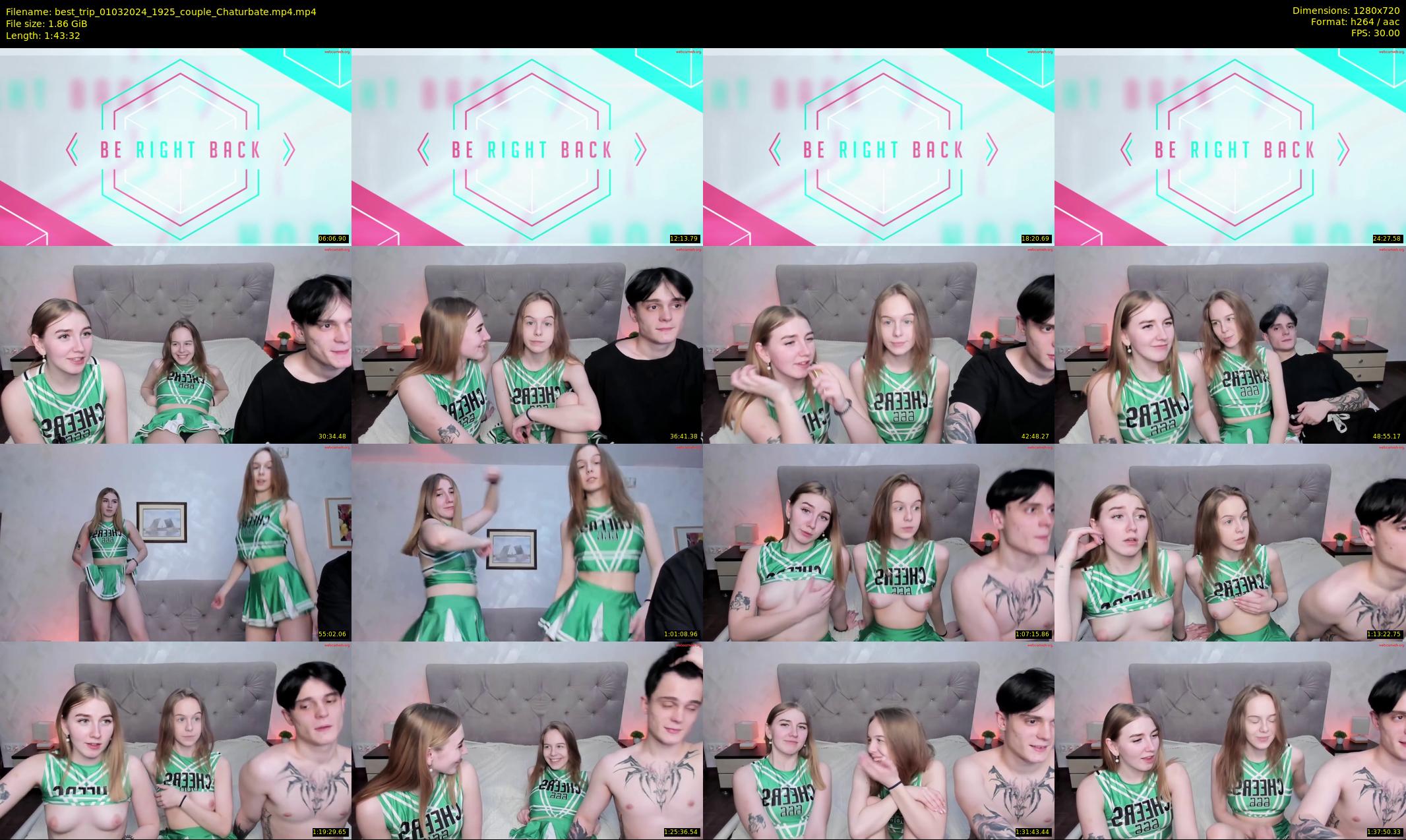 best_trip — 104 minute Chaturbate couple cam show recording, 720p, Mar 1, 2024