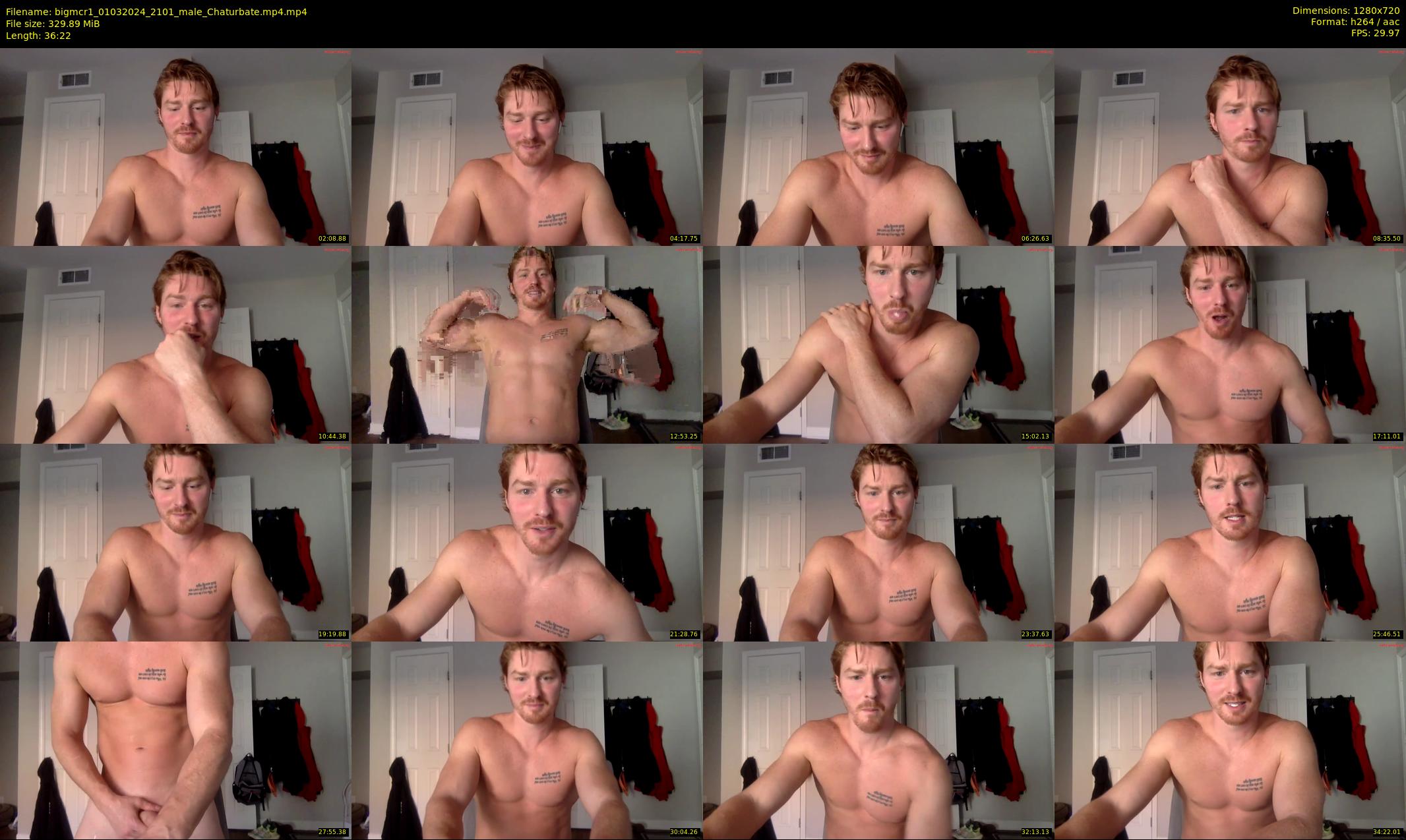 bigmcr1 — 37 minute Chaturbate male cam show recording, 720p, Mar 1, 2024