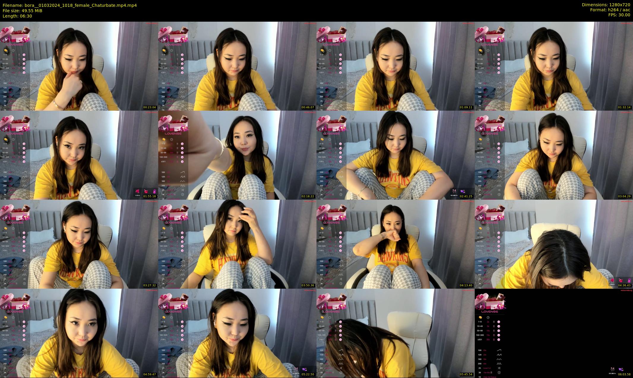 bora_ — 7 minute Chaturbate female cam show recording, 720p, Mar 1, 2024