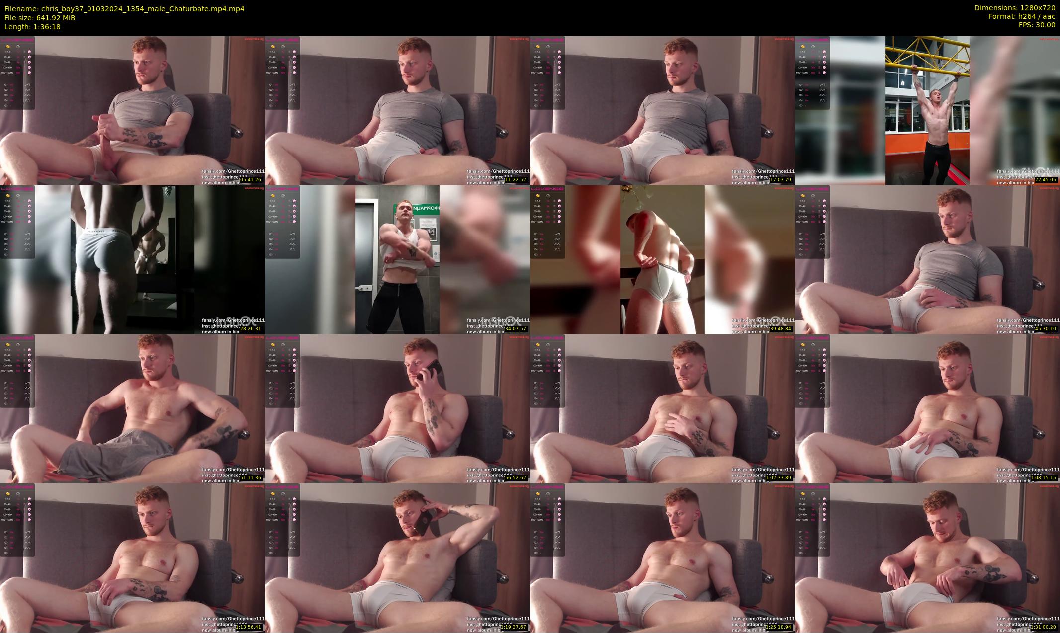 chris_boy37 — 97 minute Chaturbate male cam show recording, 720p, Mar 1, 2024