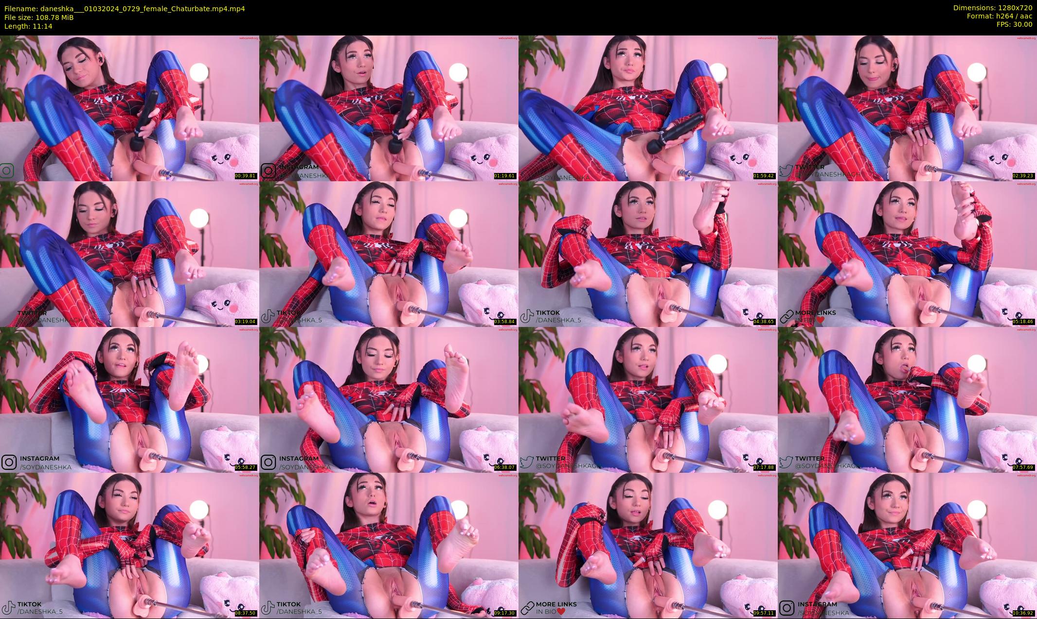 daneshka__ — 12 minute Chaturbate female cam show recording, 720p, Mar 1, 2024