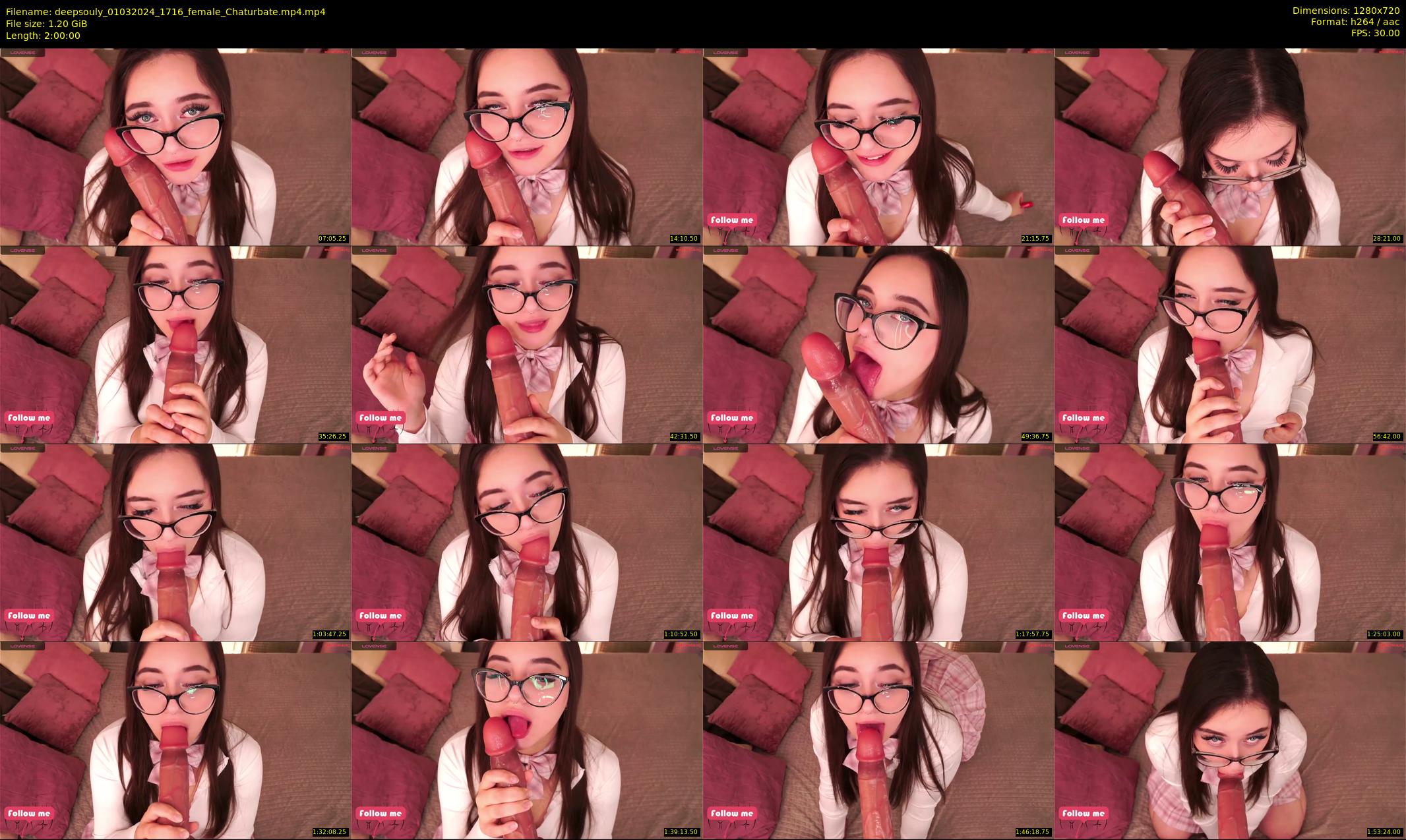 deepsouly — 120 minute Chaturbate female cam show recording, 720p, Mar 1, 2024