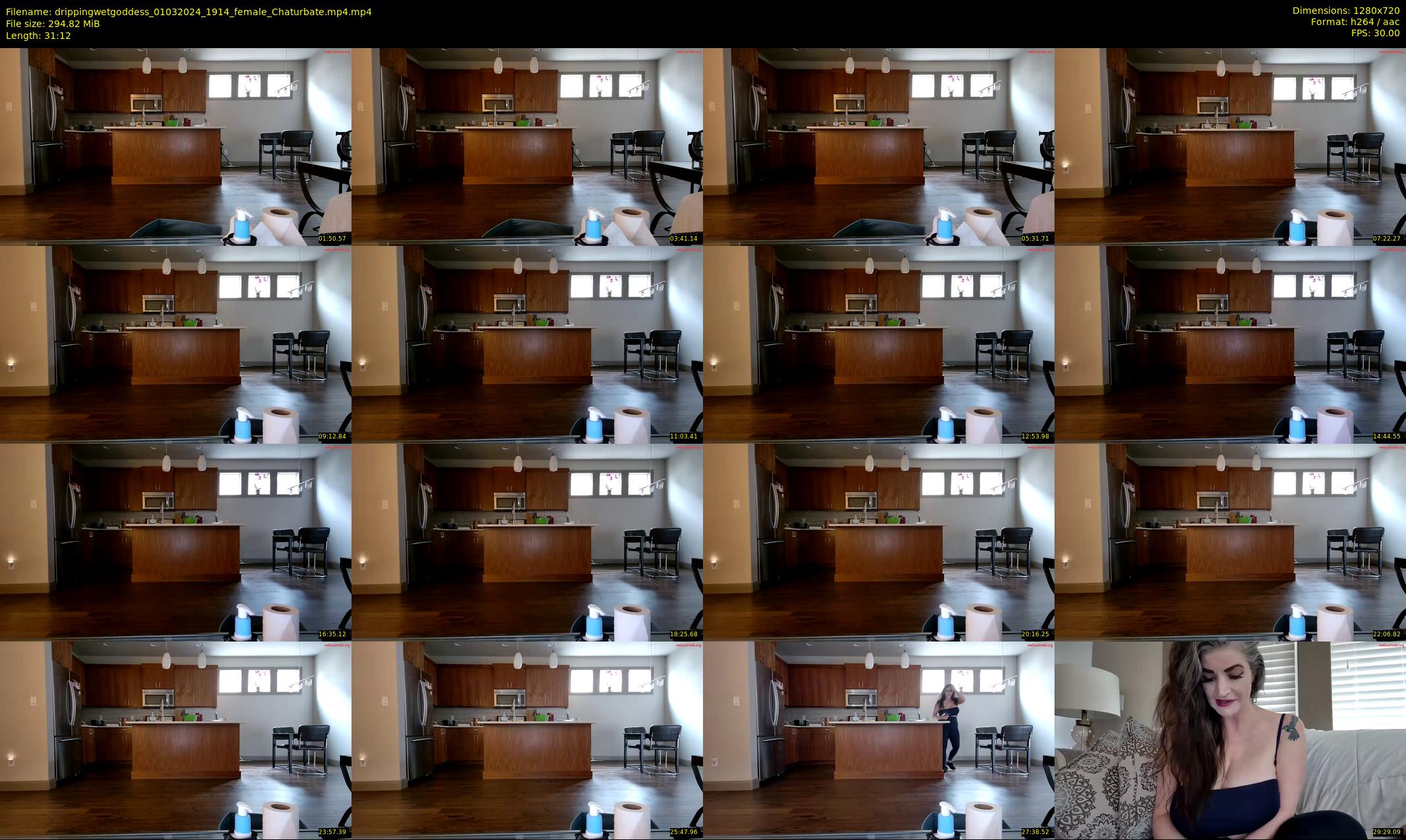 drippingwetgoddess — 32 minute Chaturbate female cam show recording, 720p, Mar 1, 2024