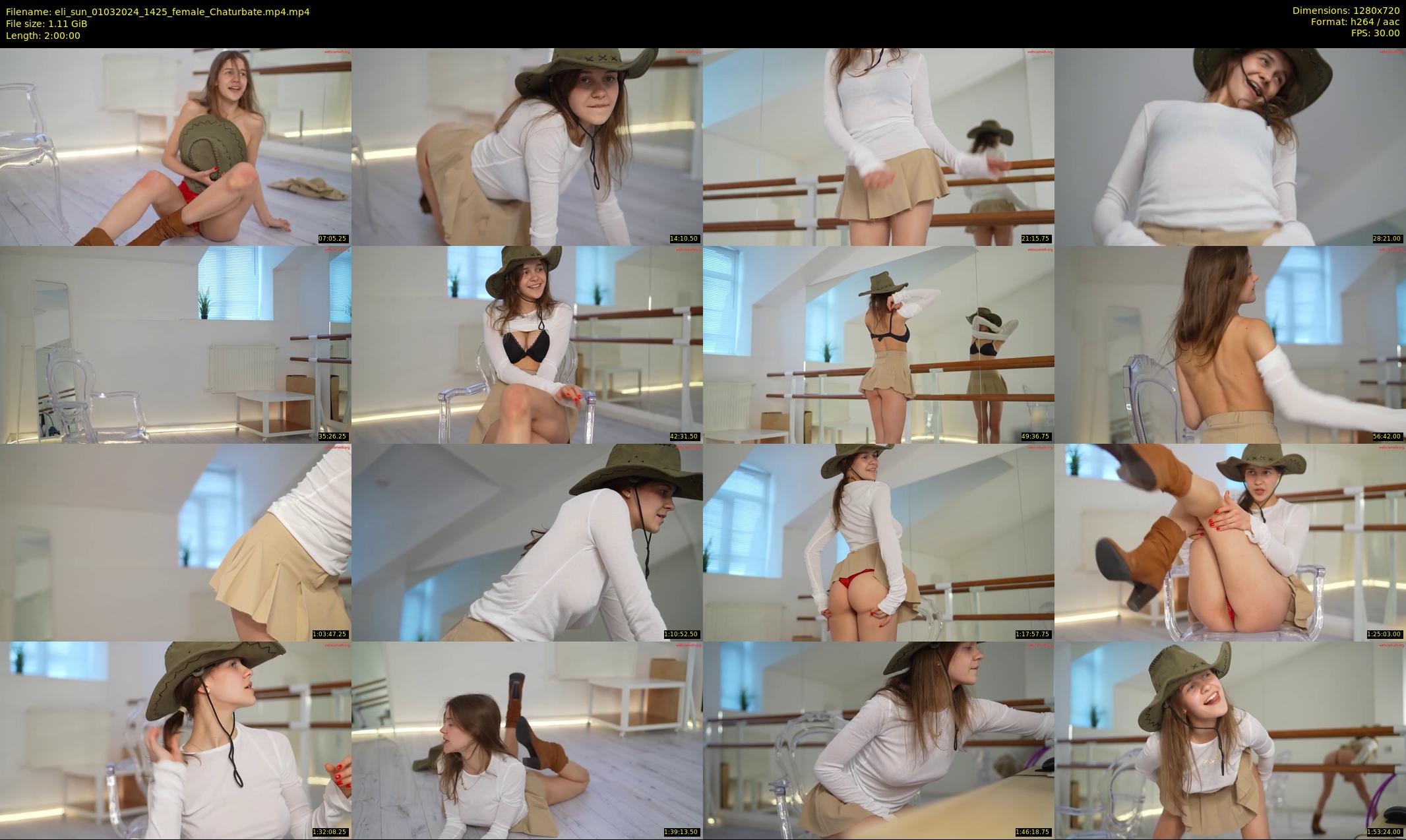 eli_sun — 120 minute Chaturbate female cam show recording, 720p, Mar 1, 2024