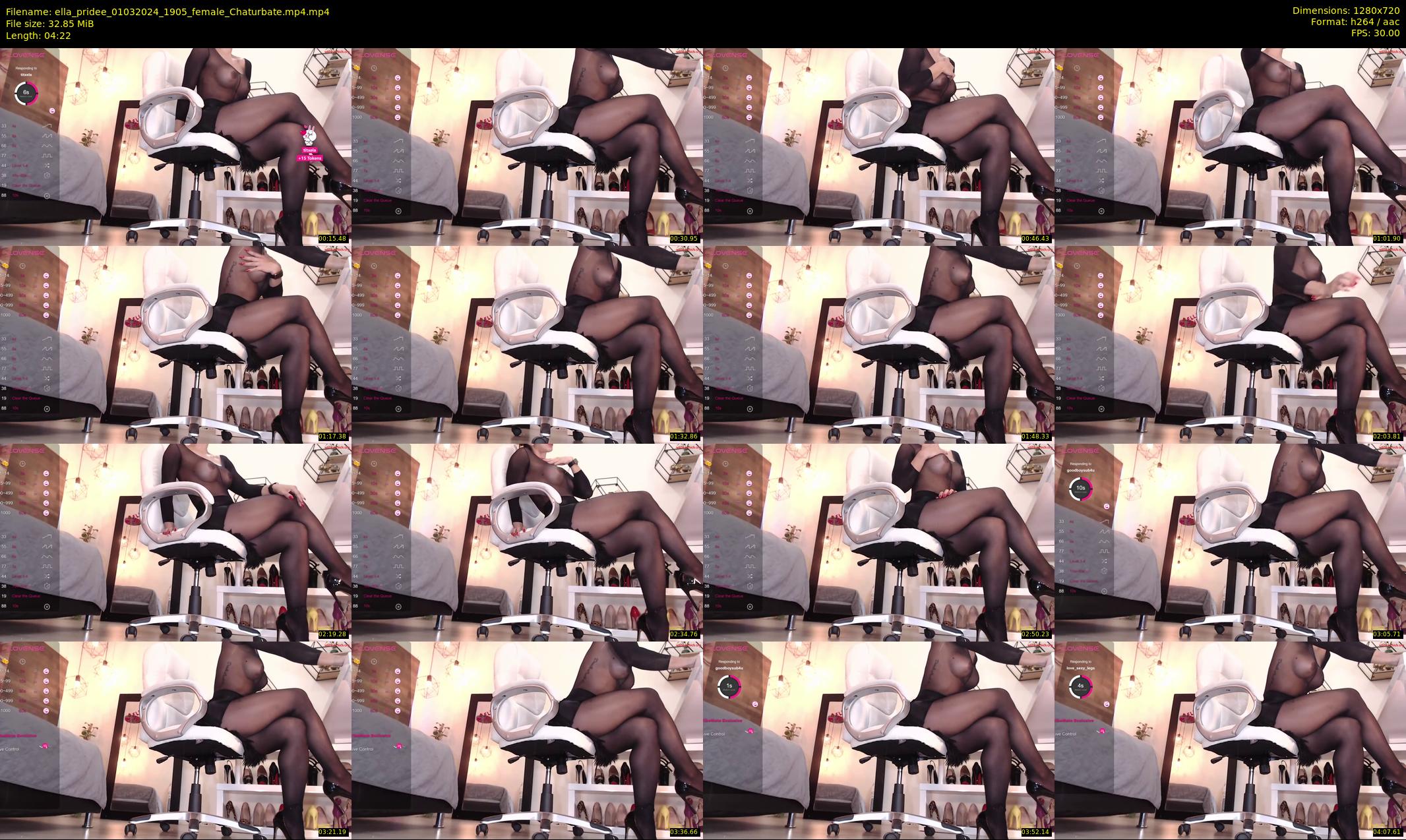 ella_pridee — 5 minute Chaturbate female cam show recording, 720p, Mar 1, 2024