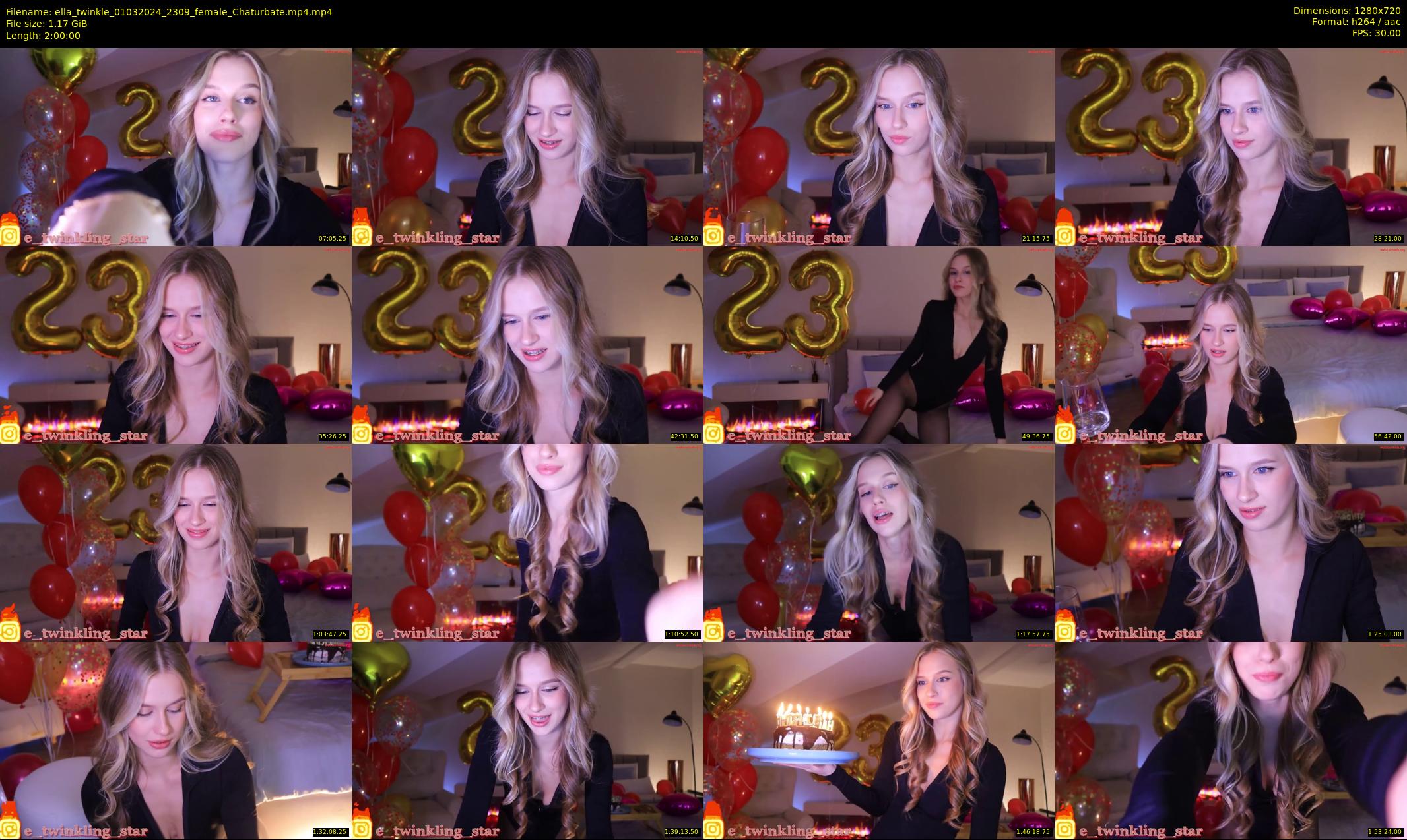 ella_twinkle — 120 minute Chaturbate female cam show recording, 720p, Mar 1, 2024