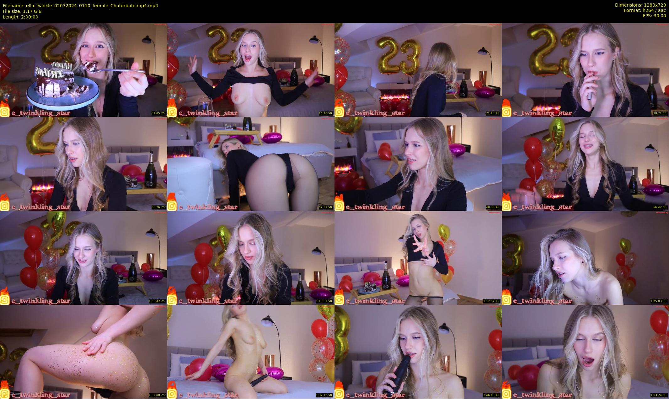 ella_twinkle — 120 minute Chaturbate female cam show recording, 720p, Mar 2, 2024