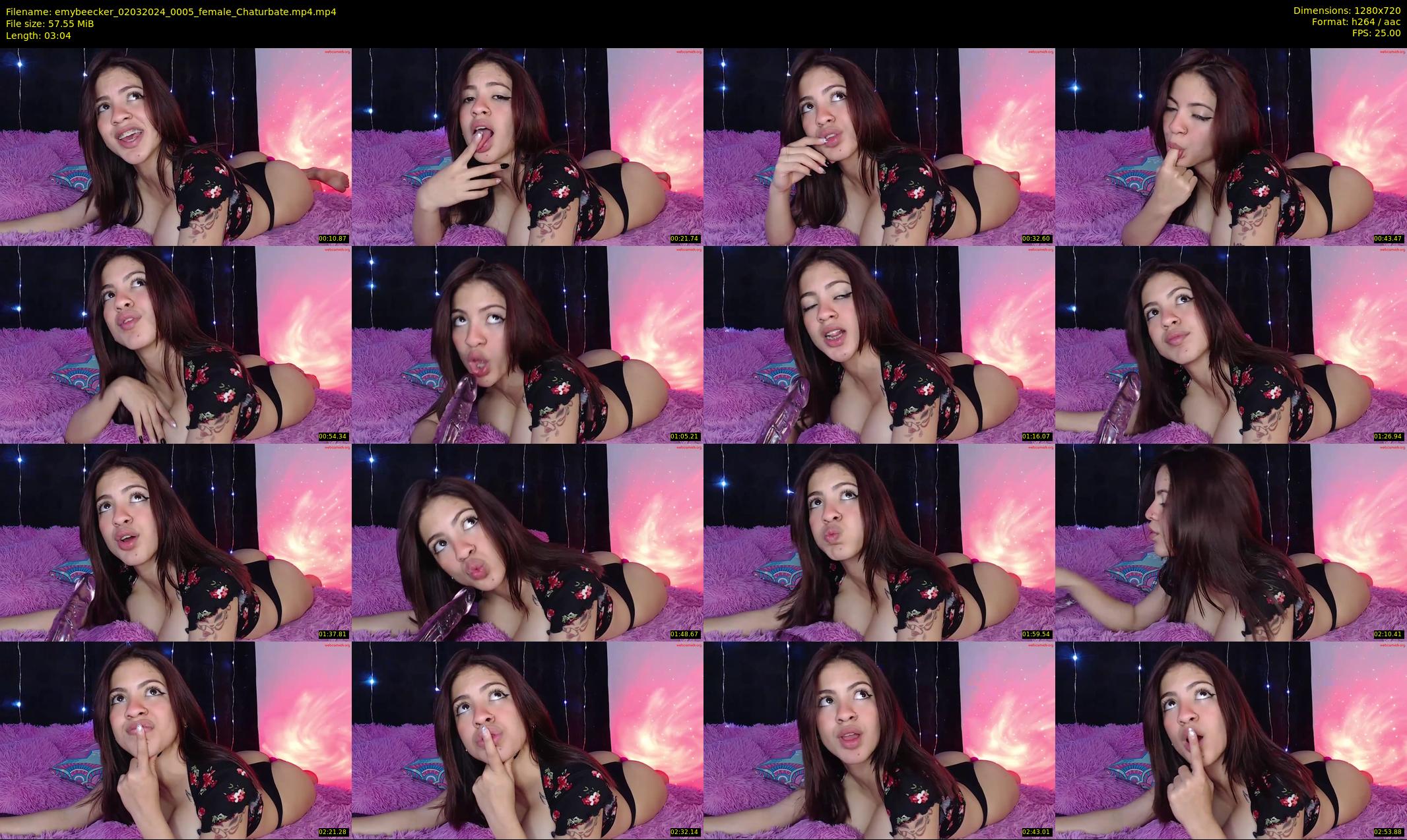 emybeecker — 4 minute Chaturbate female cam show recording, 720p, Mar 2, 2024