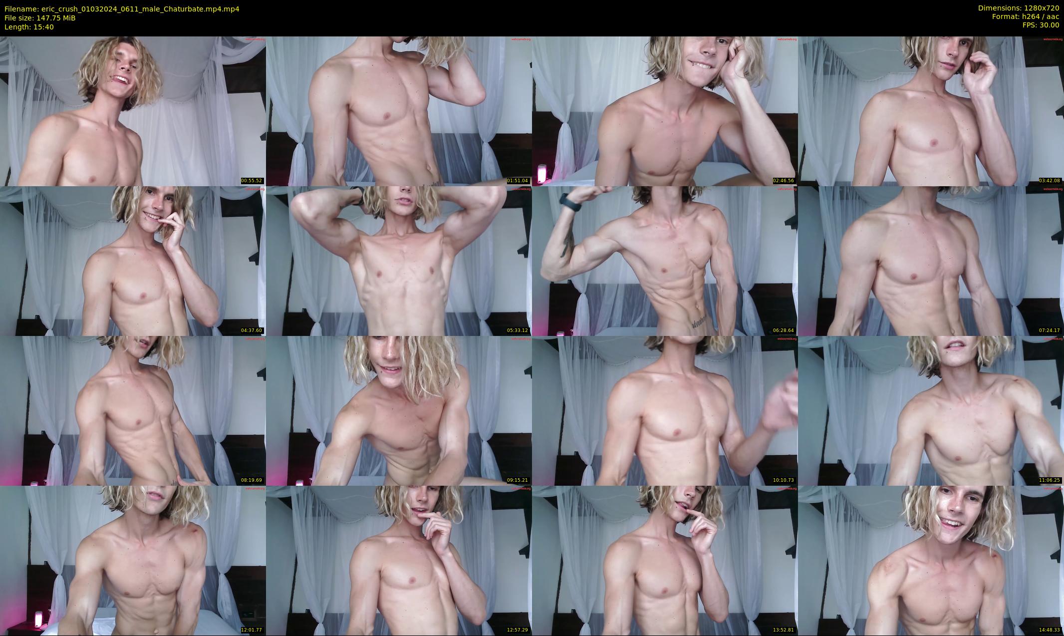 eric_crush — 16 minute Chaturbate male cam show recording, 720p, Mar 1, 2024