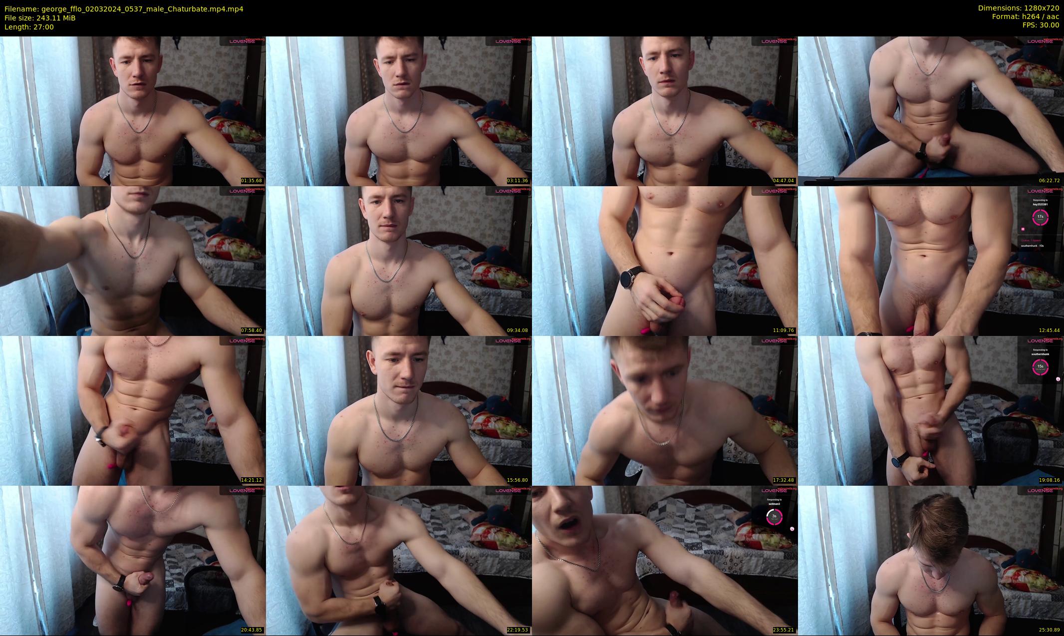george_fflo — 27 minute Chaturbate male cam show recording, 720p, Mar 2, 2024