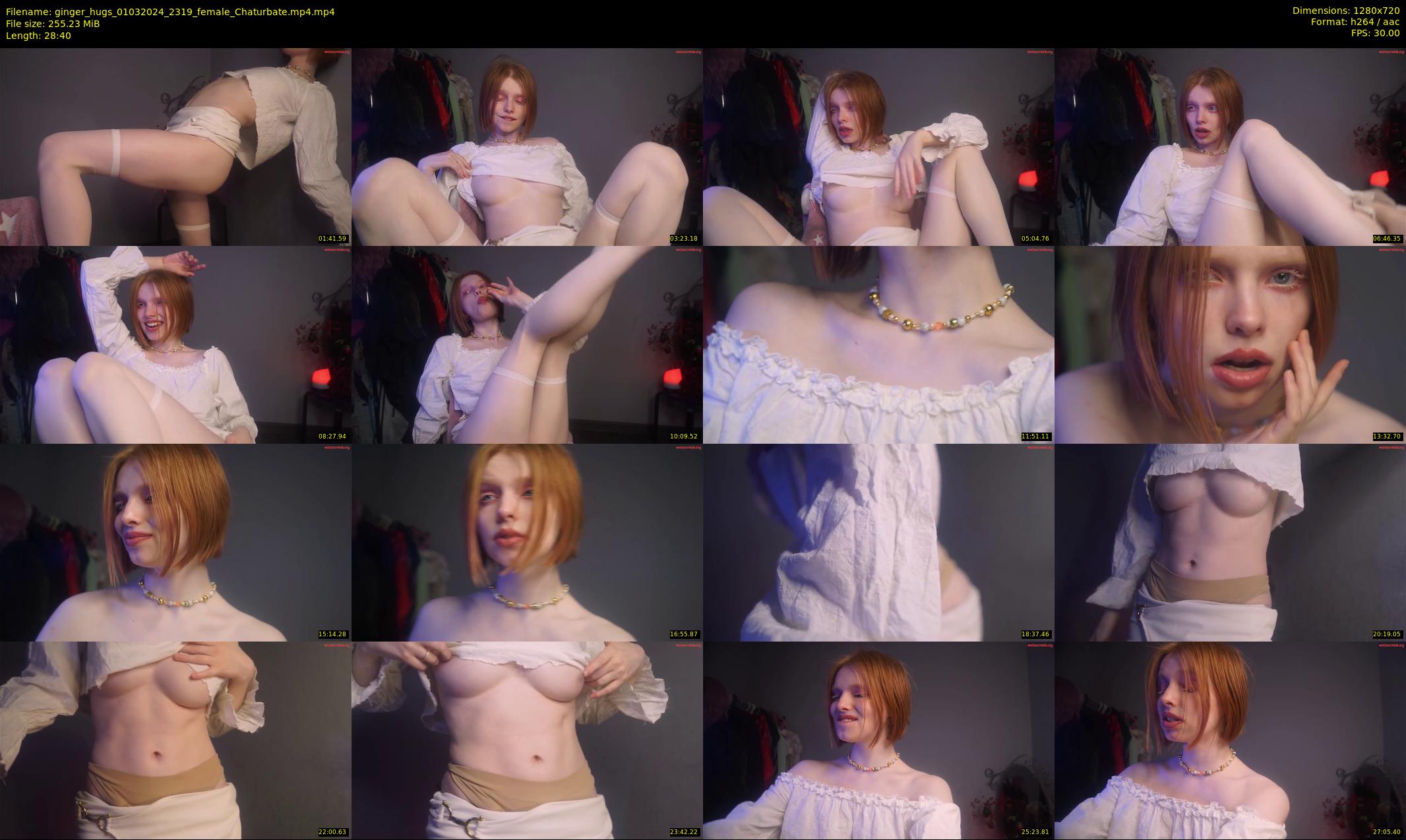 ginger_hugs — 29 minute Chaturbate female cam show recording, 720p, Mar 1, 2024