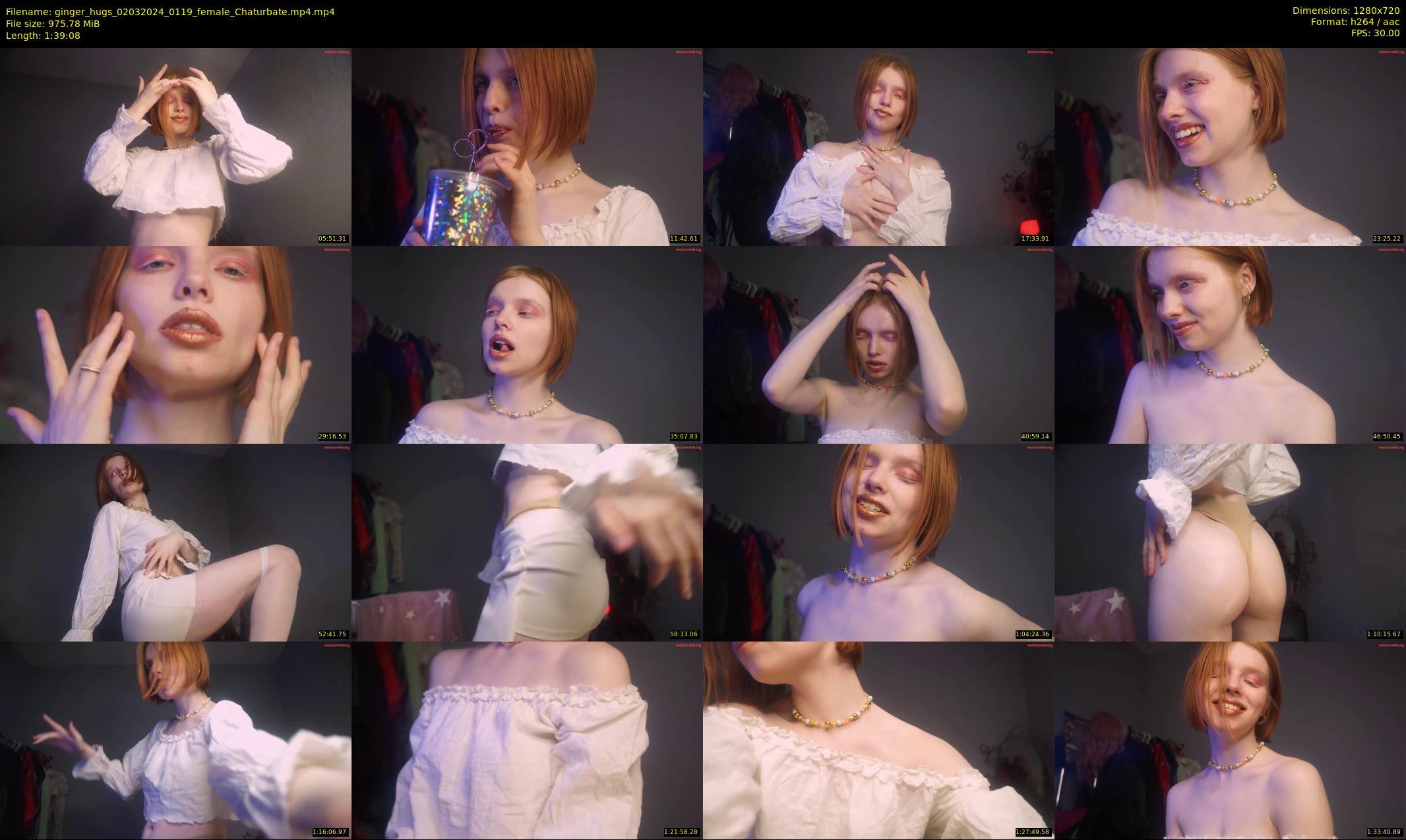 ginger_hugs — 100 minute Chaturbate female cam show recording, 720p, Mar 2, 2024