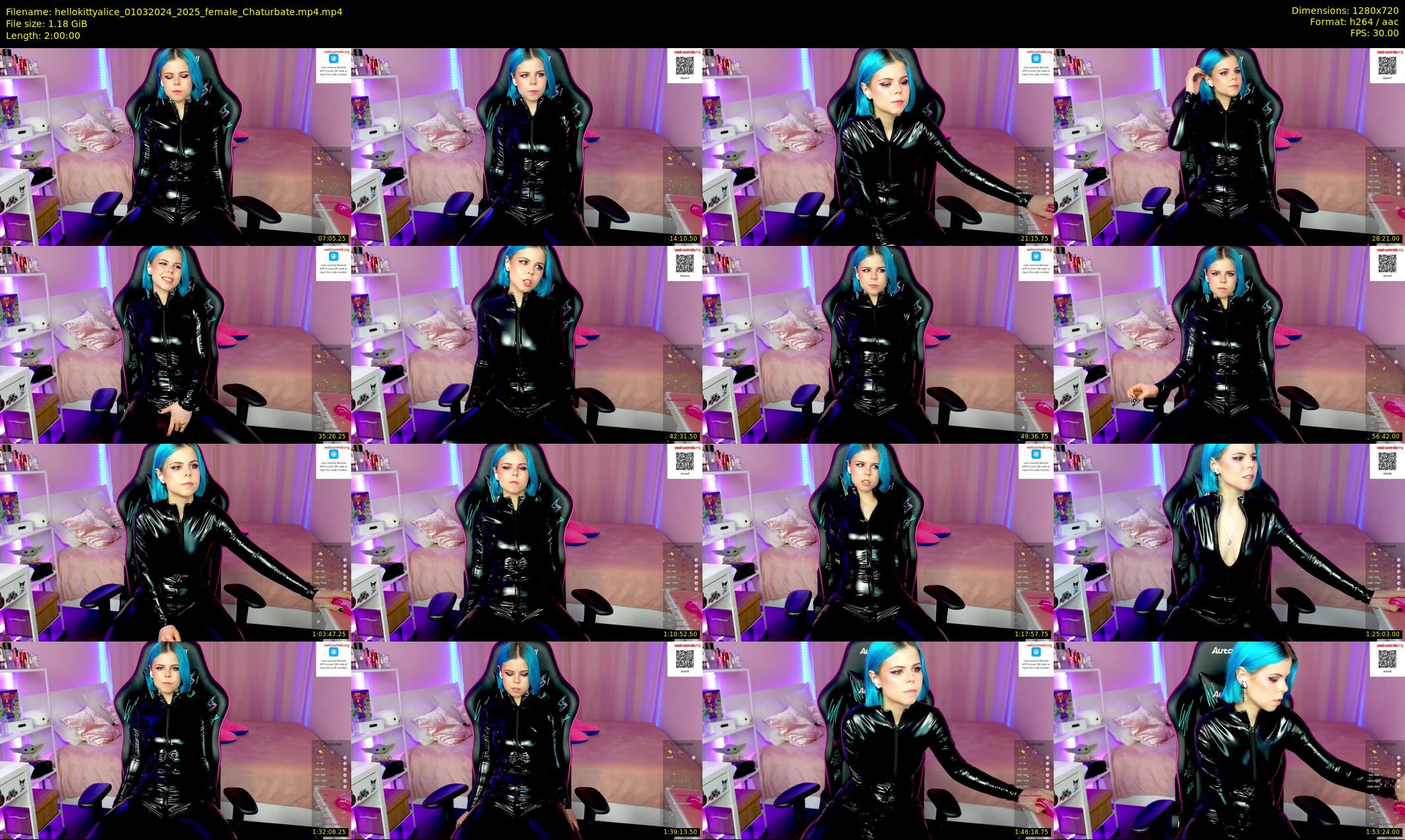 hellokittyalice — 120 minute Chaturbate female cam show recording, 720p, Mar 1, 2024