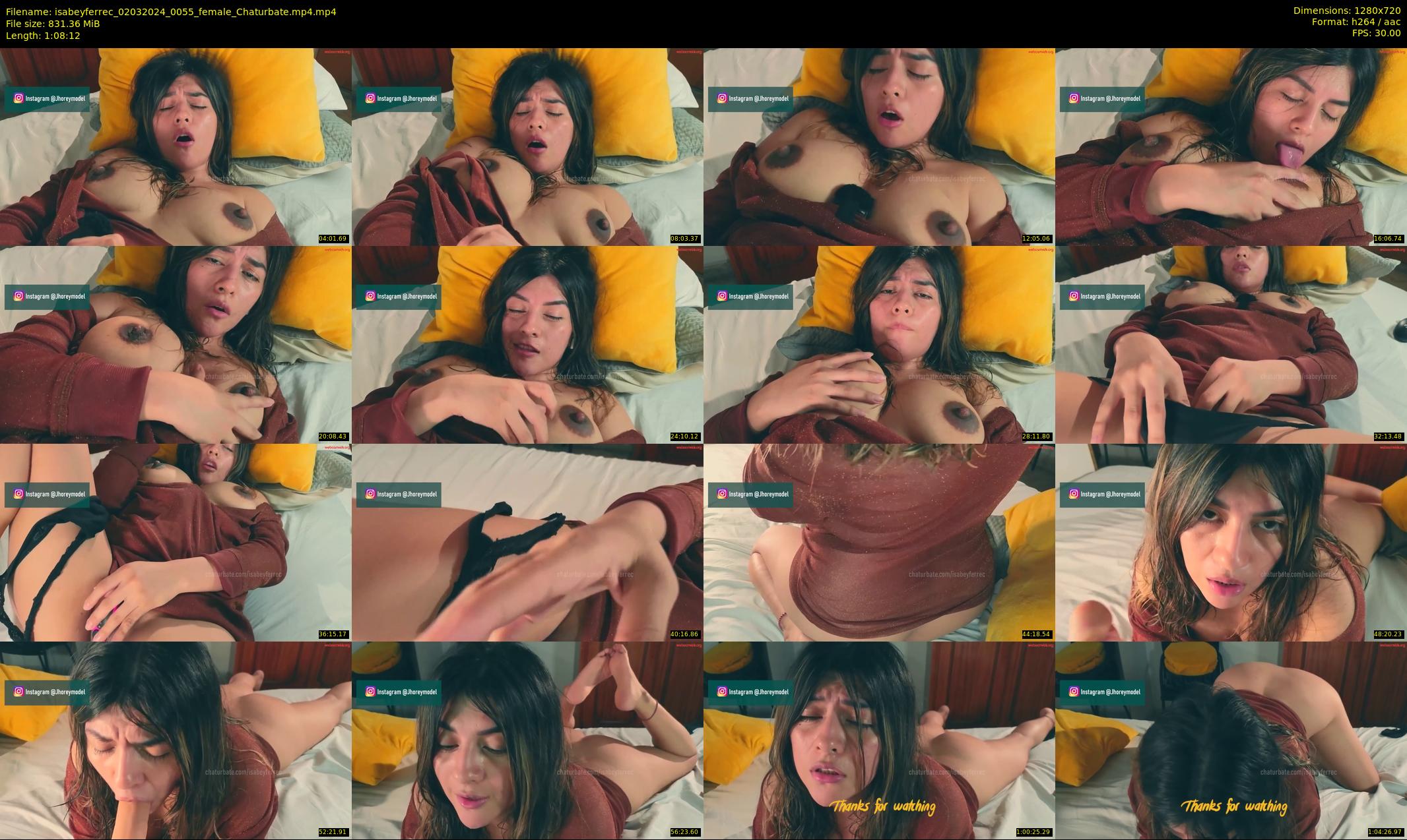 isabeyferrec — 69 minute Chaturbate female cam show recording, 720p, Mar 2, 2024