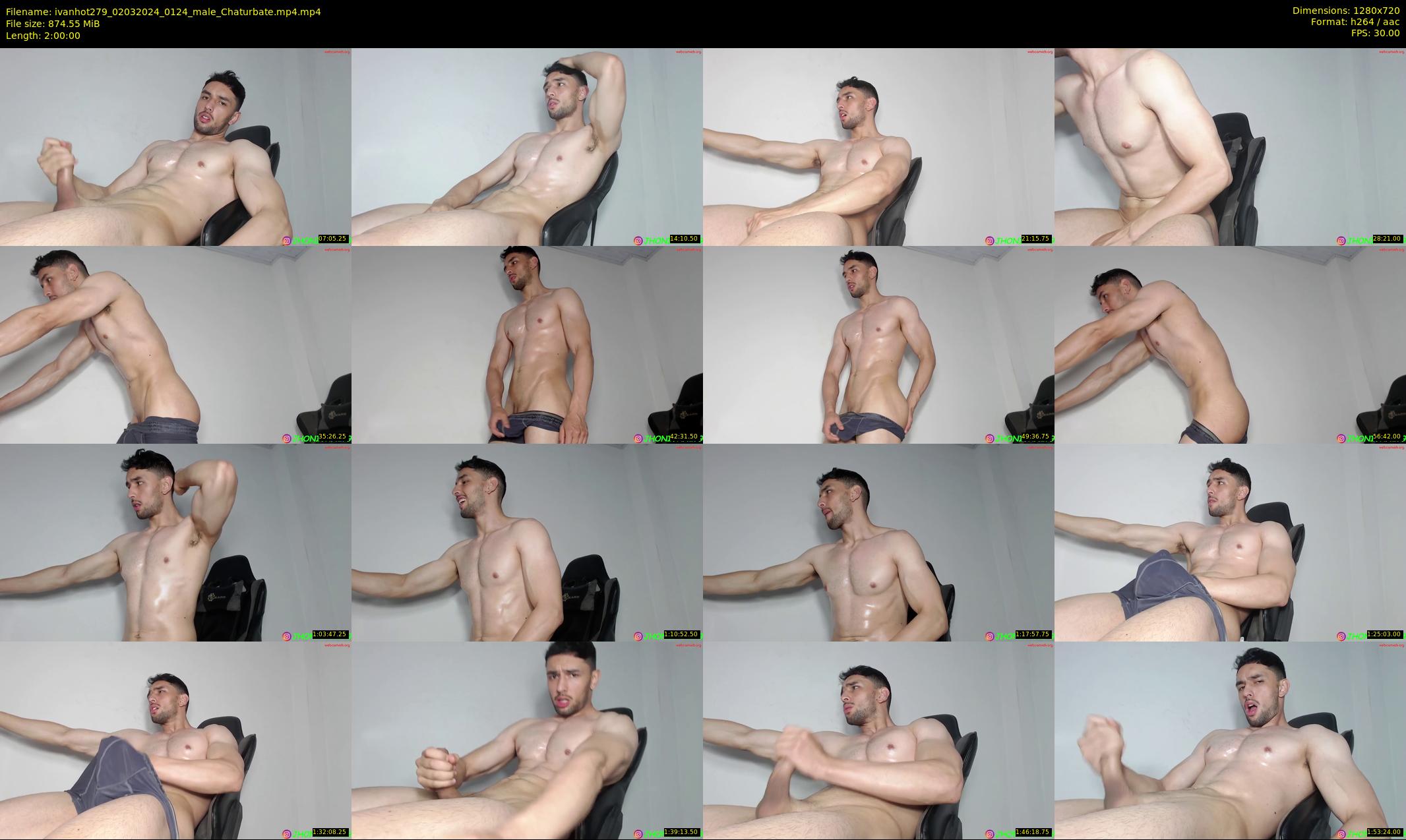 ivanhot279 — 120 minute Chaturbate male cam show recording, 720p, Mar 2, 2024