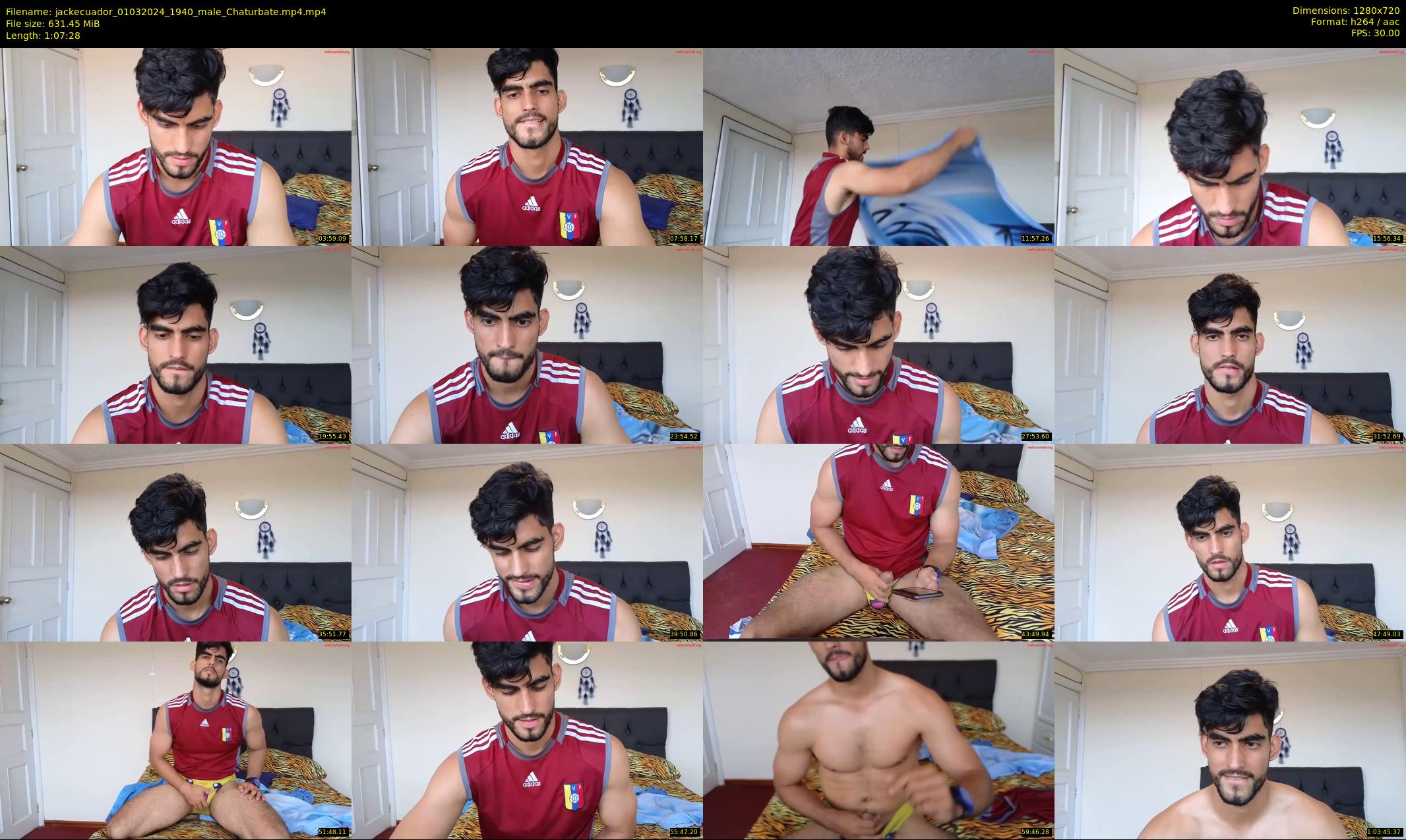 jackecuador — 68 minute Chaturbate male cam show recording, 720p, Mar 1, 2024