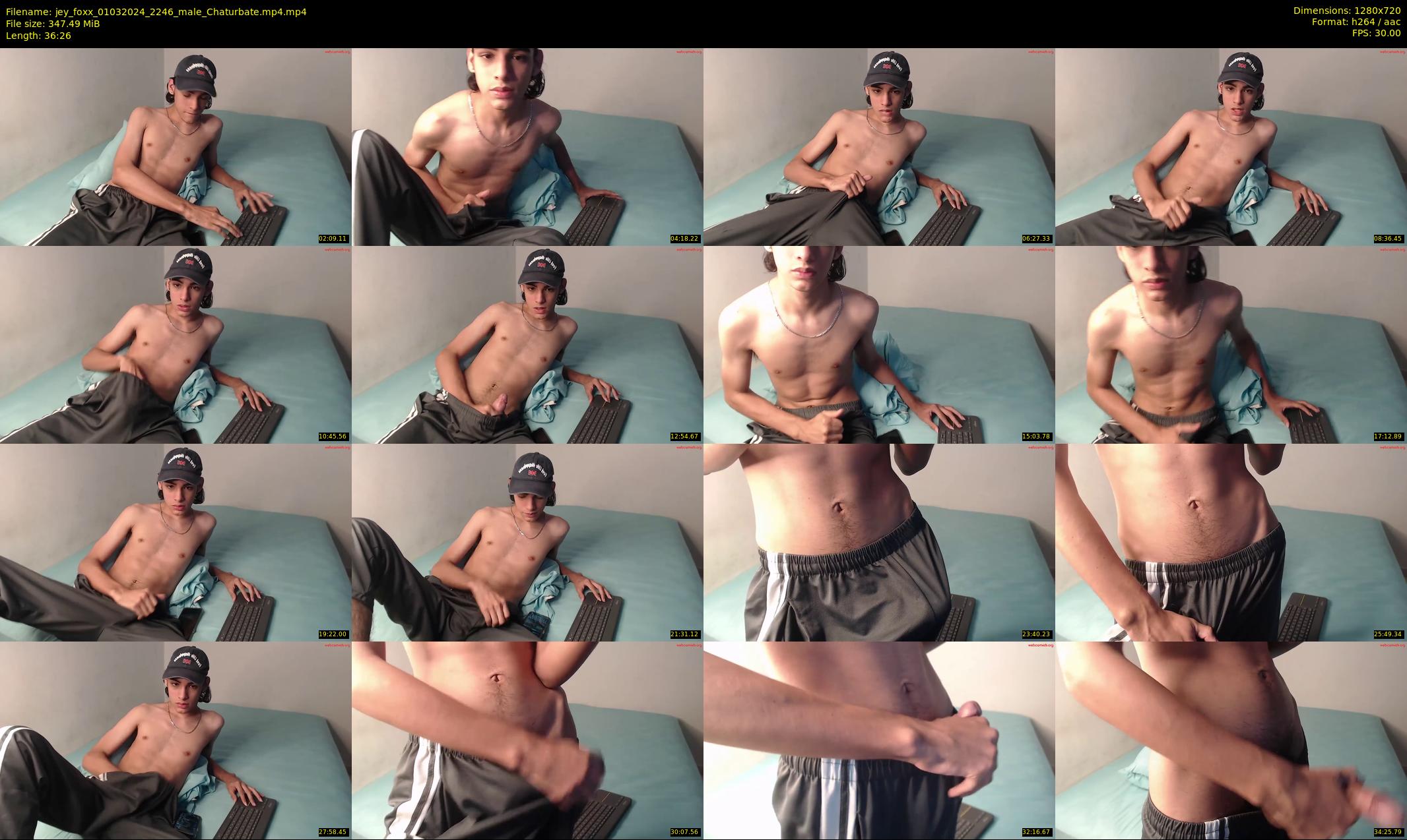 jey_foxx — 37 minute Chaturbate male cam show recording, 720p, Mar 1, 2024