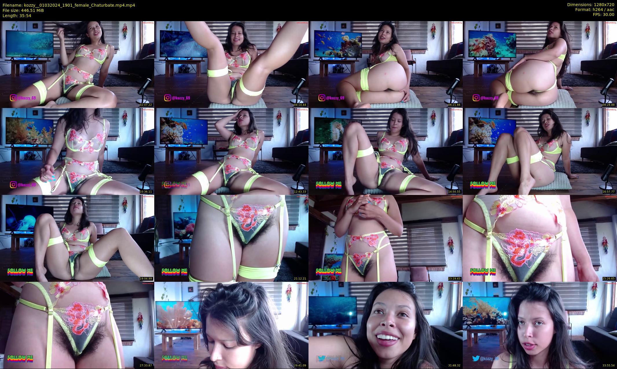 kozzy_ — 36 minute Chaturbate female cam show recording, 720p, Mar 1, 2024