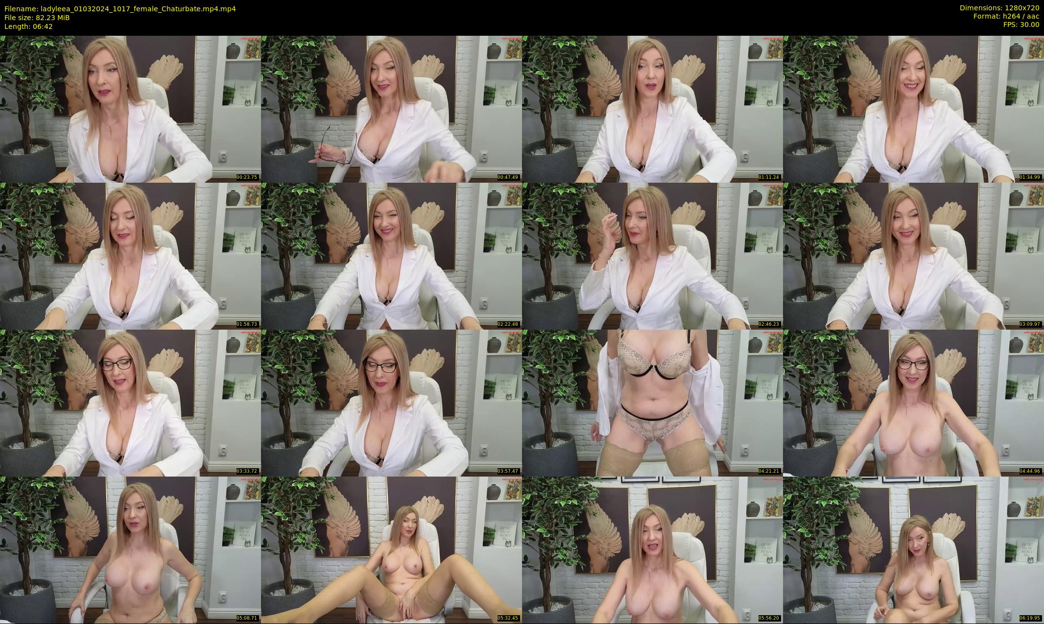 ladyleea — 7 minute Chaturbate female cam show recording, 720p, Mar 1, 2024