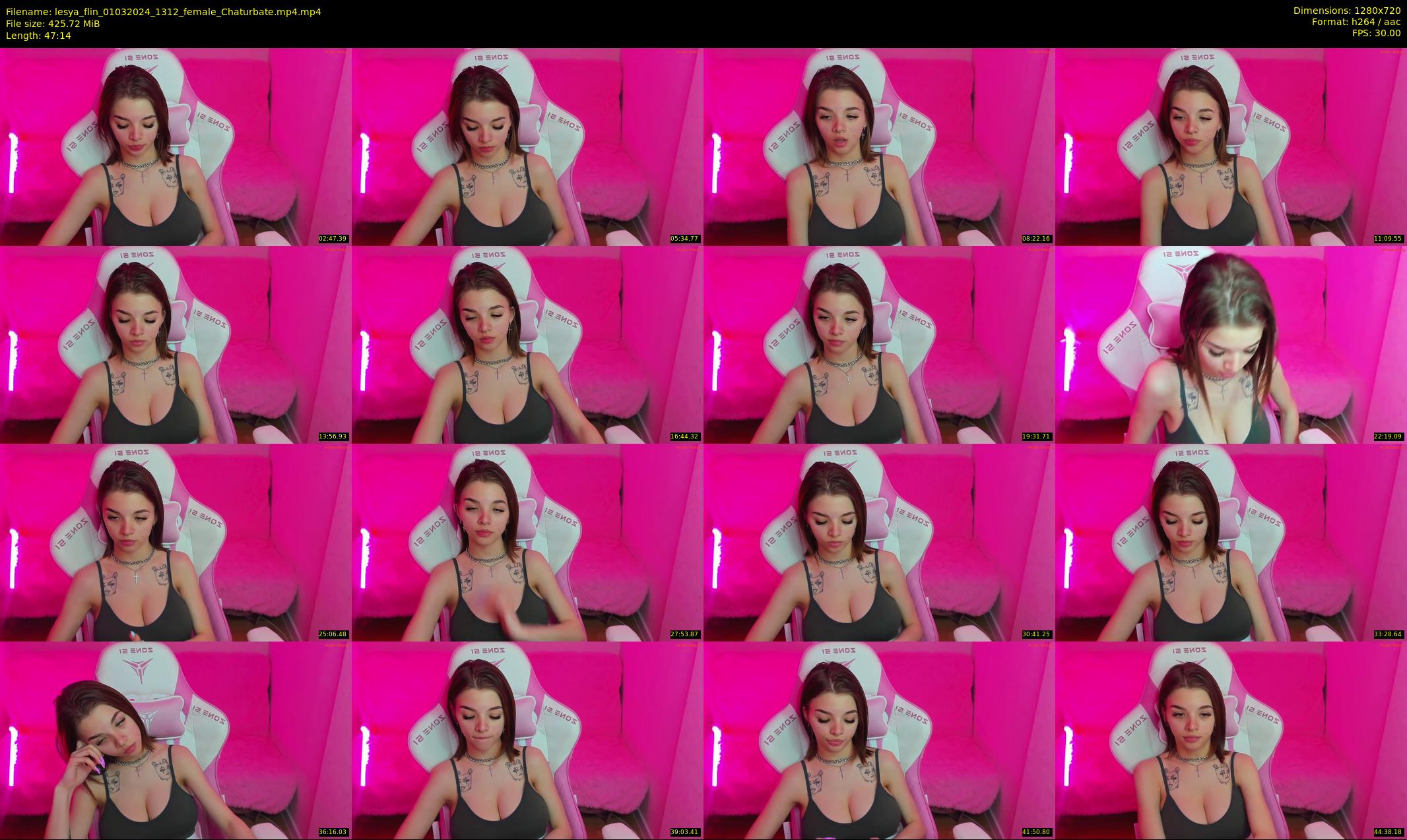 lesya_flin — 48 minute Chaturbate female cam show recording, 720p, Mar 1, 2024