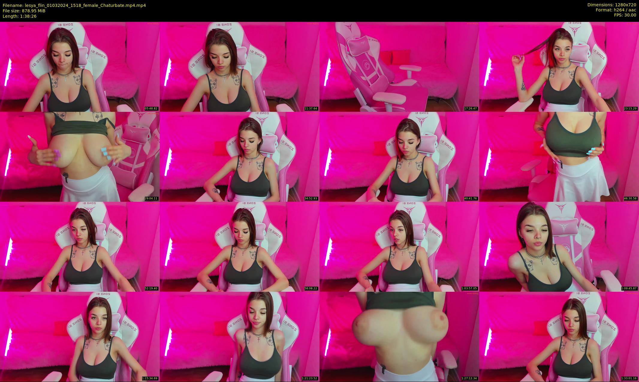 lesya_flin — 99 minute Chaturbate female cam show recording, 720p, Mar 1, 2024