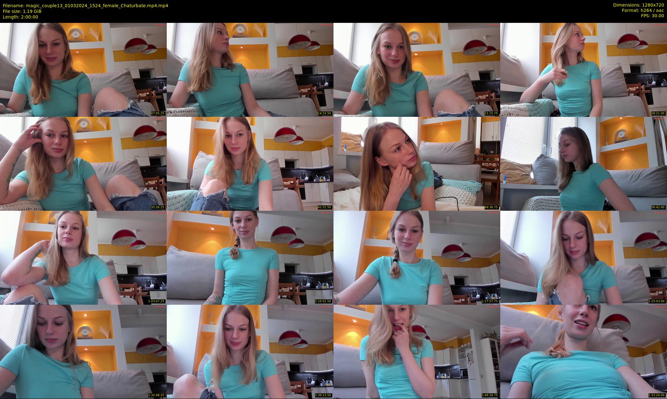 magic_couple13 — 120 minute Chaturbate couple cam show recording, 720p, Mar 1, 2024