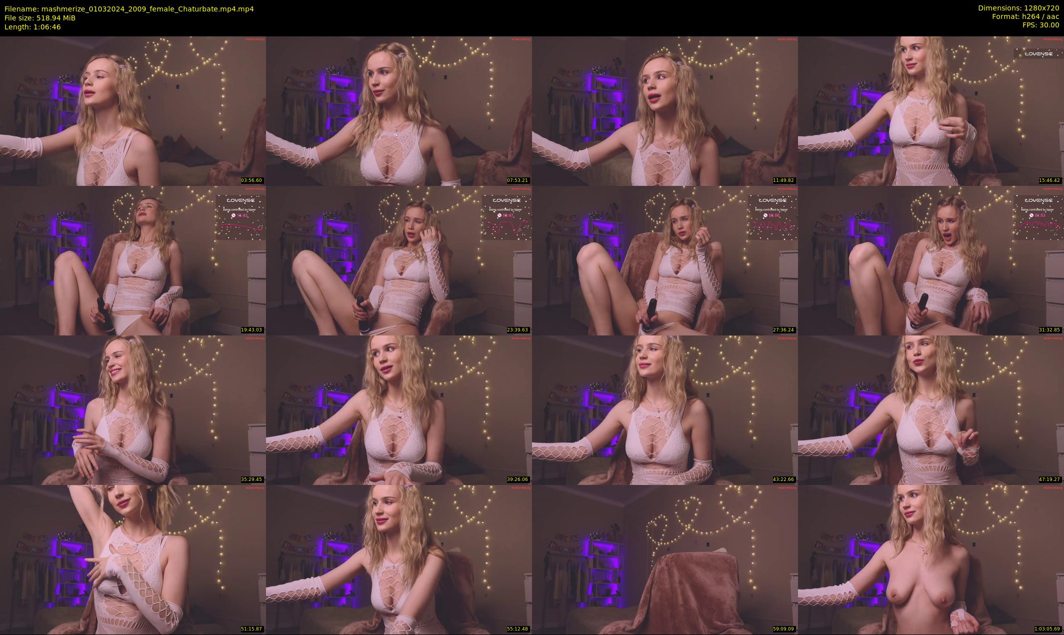 mashmerize — 67 minute Chaturbate female cam show recording, 720p, Mar 1, 2024