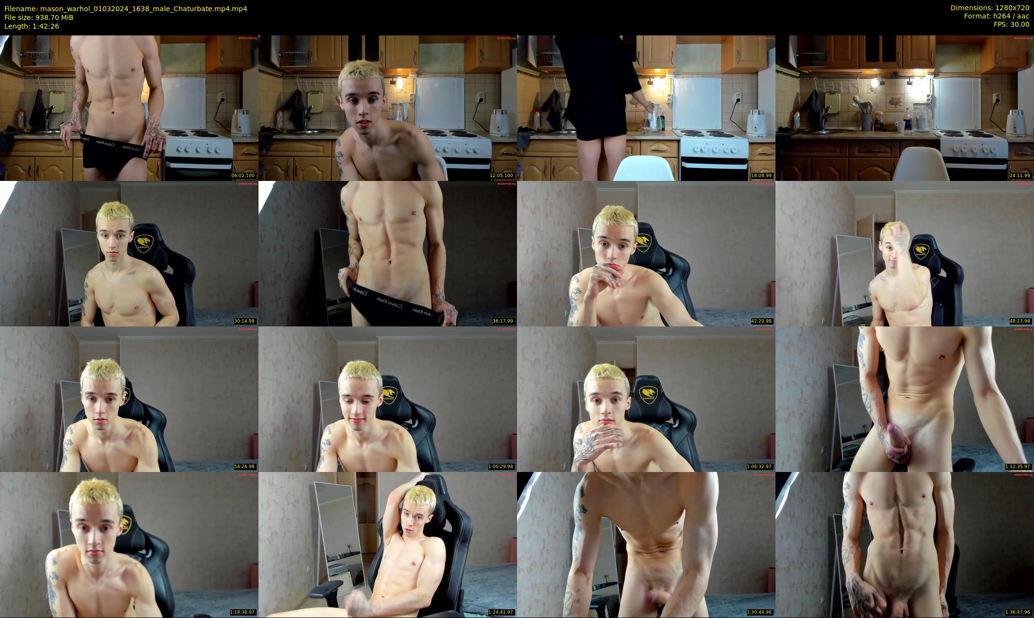 mason_warhol — 103 minute Chaturbate male cam show recording, 720p, Mar 1, 2024