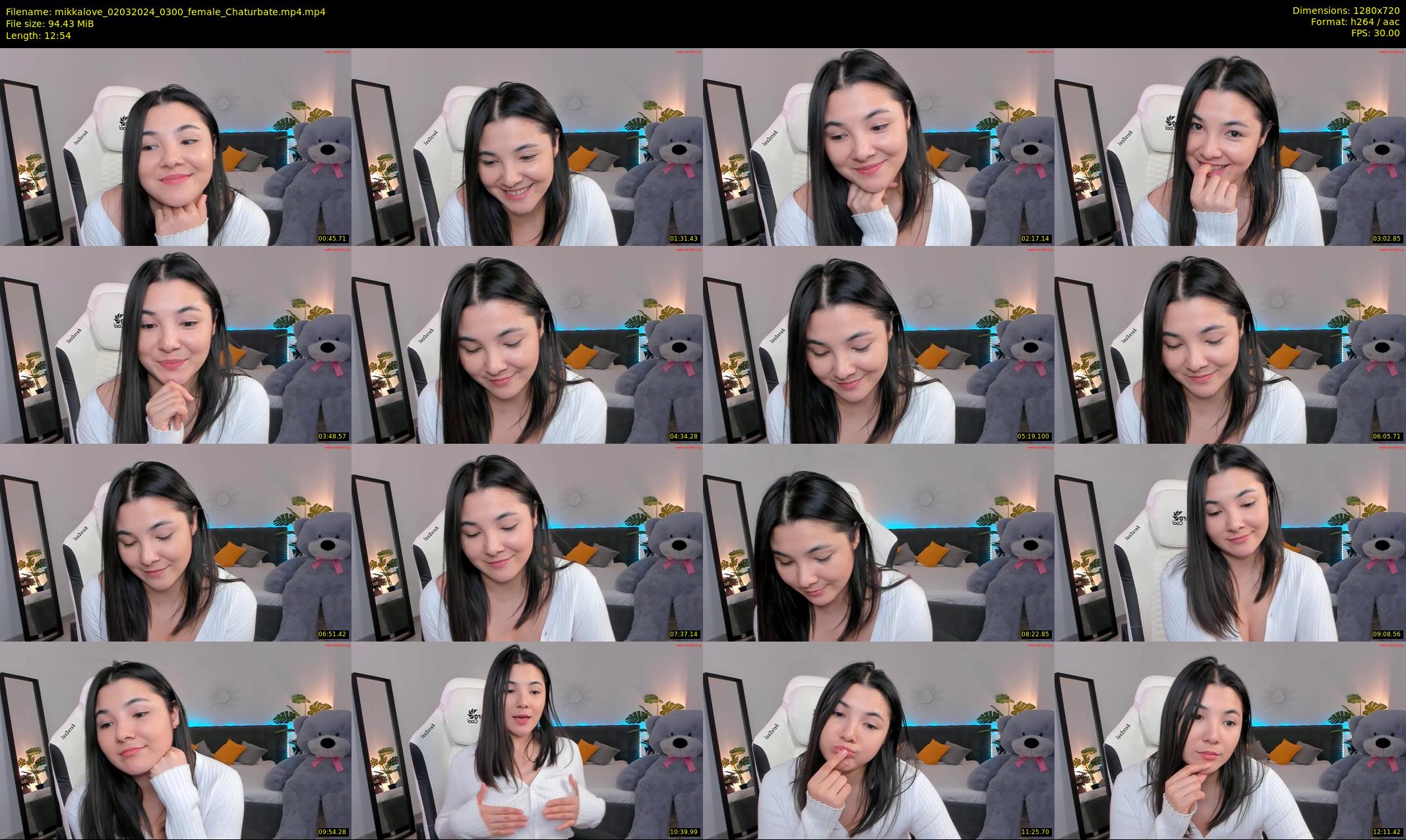 mikkalove — 13 minute Chaturbate female cam show recording, 720p, Mar 2, 2024