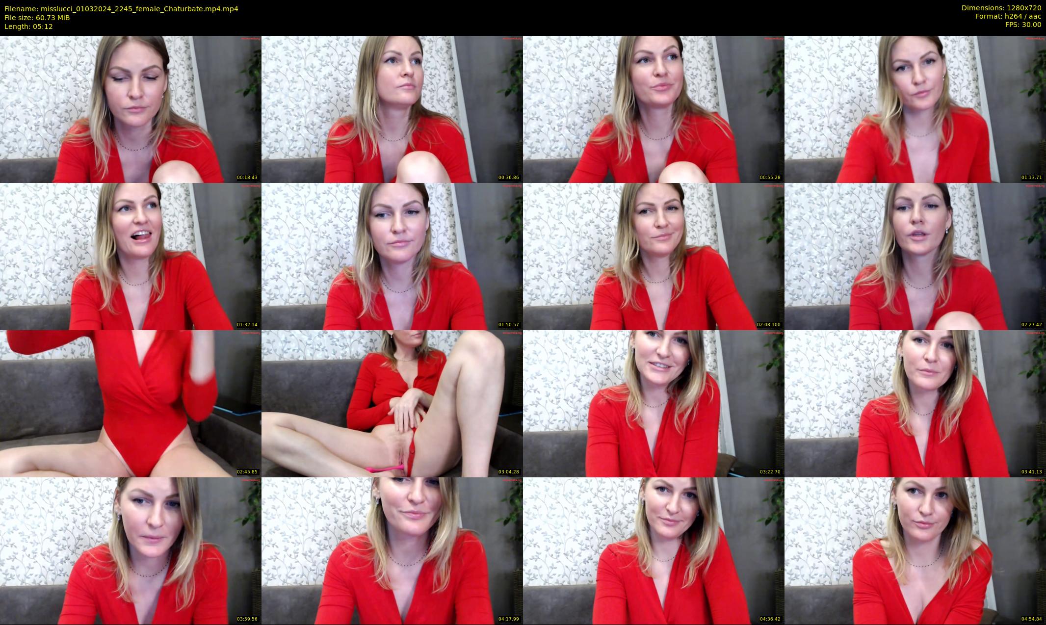 misslucci — 6 minute Chaturbate female cam show recording, 720p, Mar 1, 2024