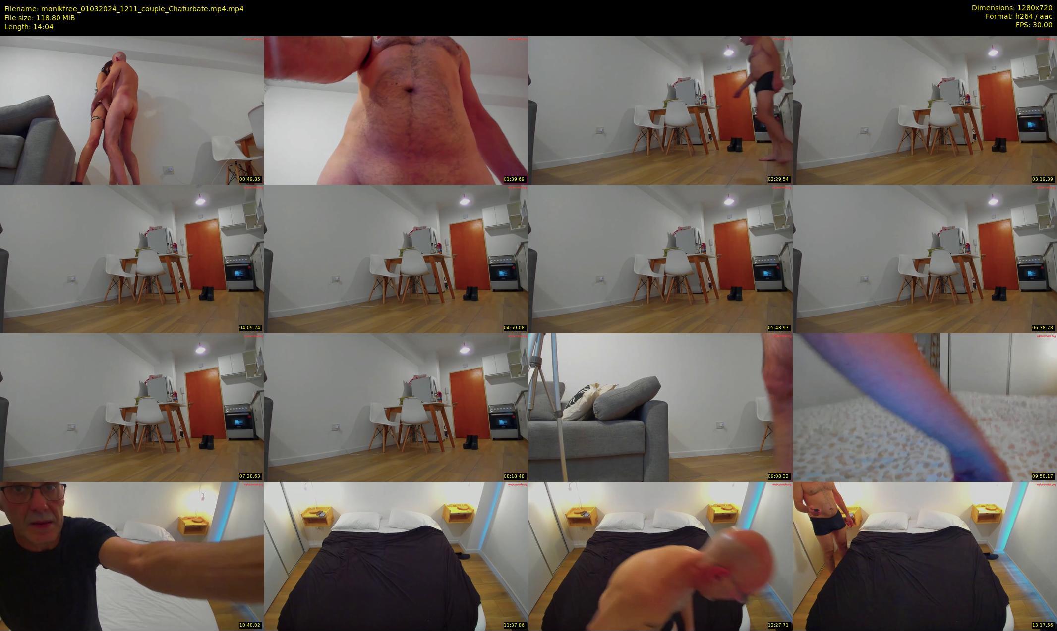monikfree — 15 minute Chaturbate couple cam show recording, 720p, Mar 1, 2024