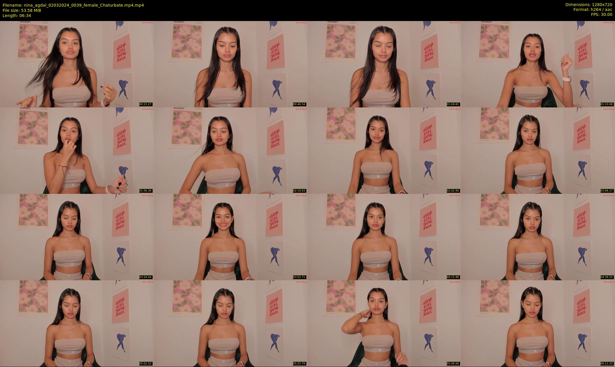 nina_agdal — 7 minute Chaturbate female cam show recording, 720p, Mar 2, 2024