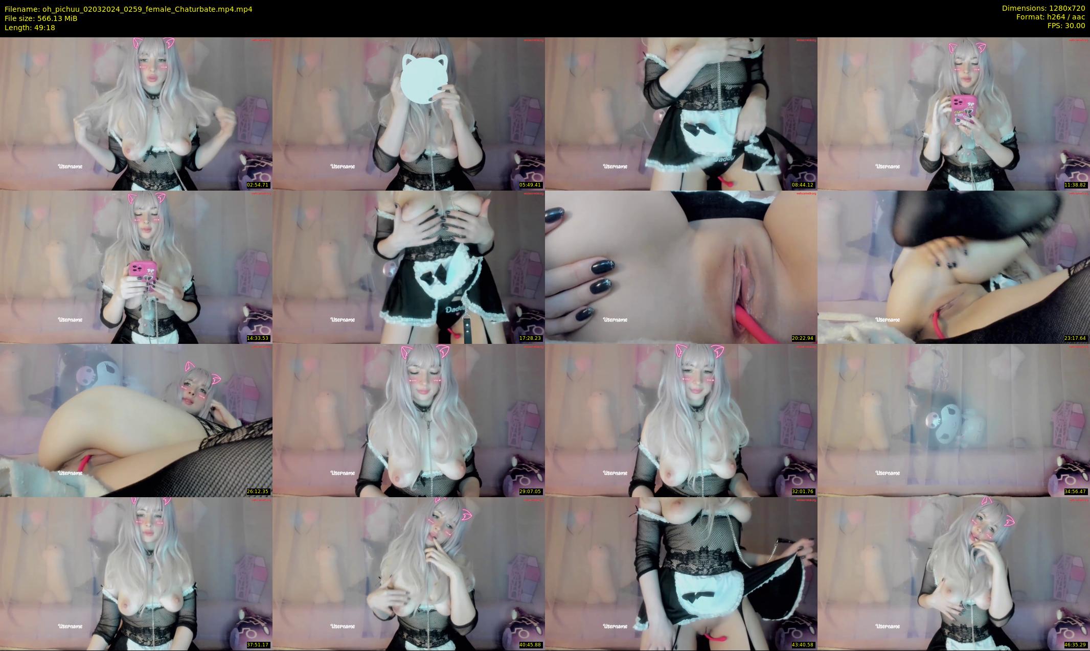 oh_pichuu — 50 minute Chaturbate female cam show recording, 720p, Mar 2, 2024