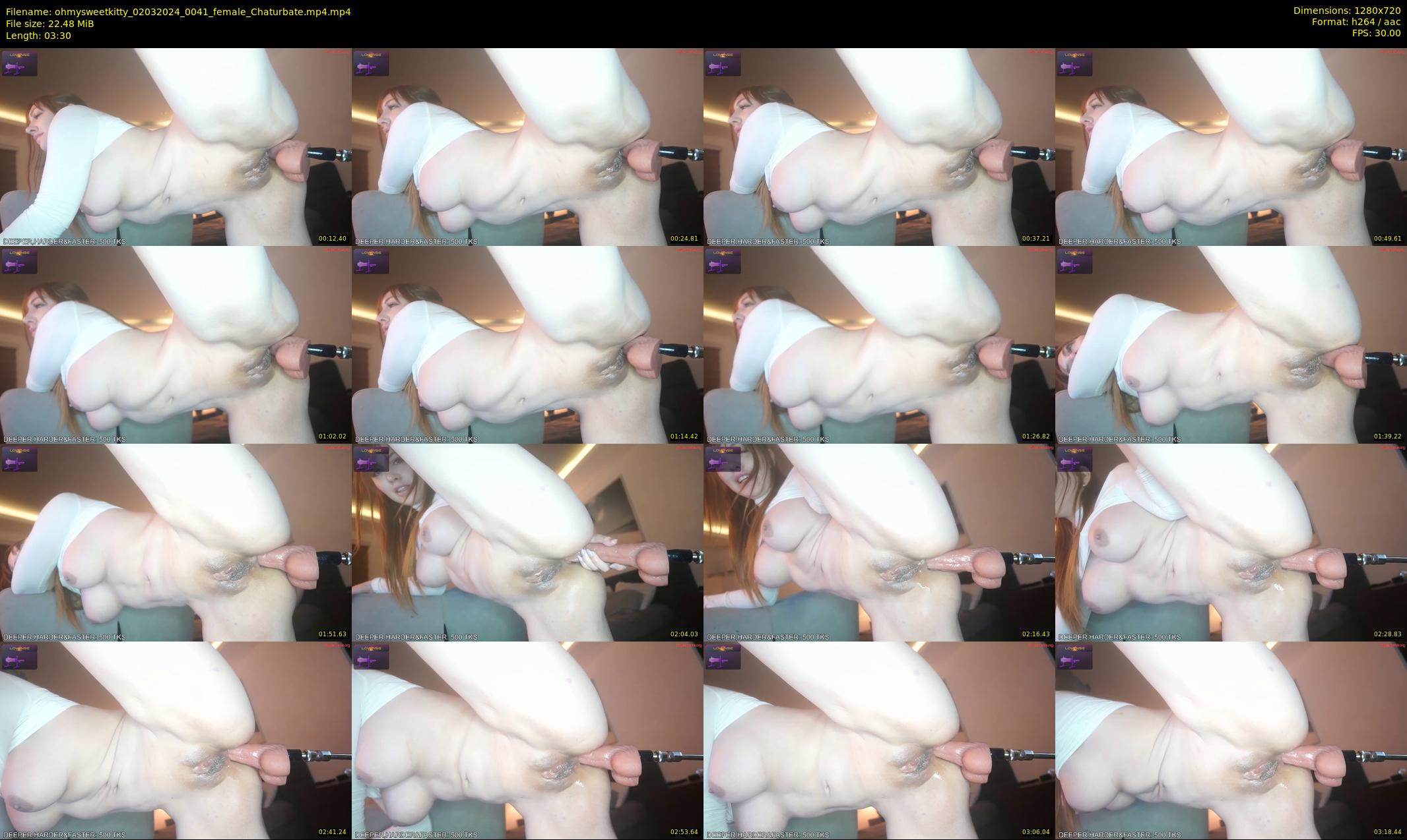 ohmysweetkitty — 4 minute Chaturbate female cam show recording, 720p, Mar 2, 2024