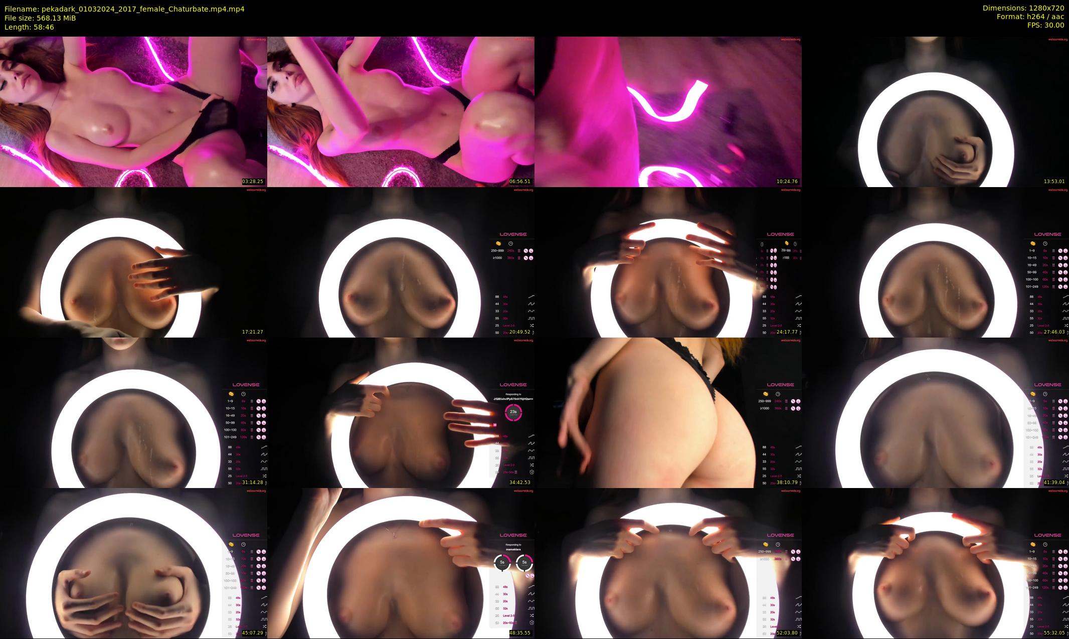 pekadark — 59 minute Chaturbate female cam show recording, 720p, Mar 1, 2024