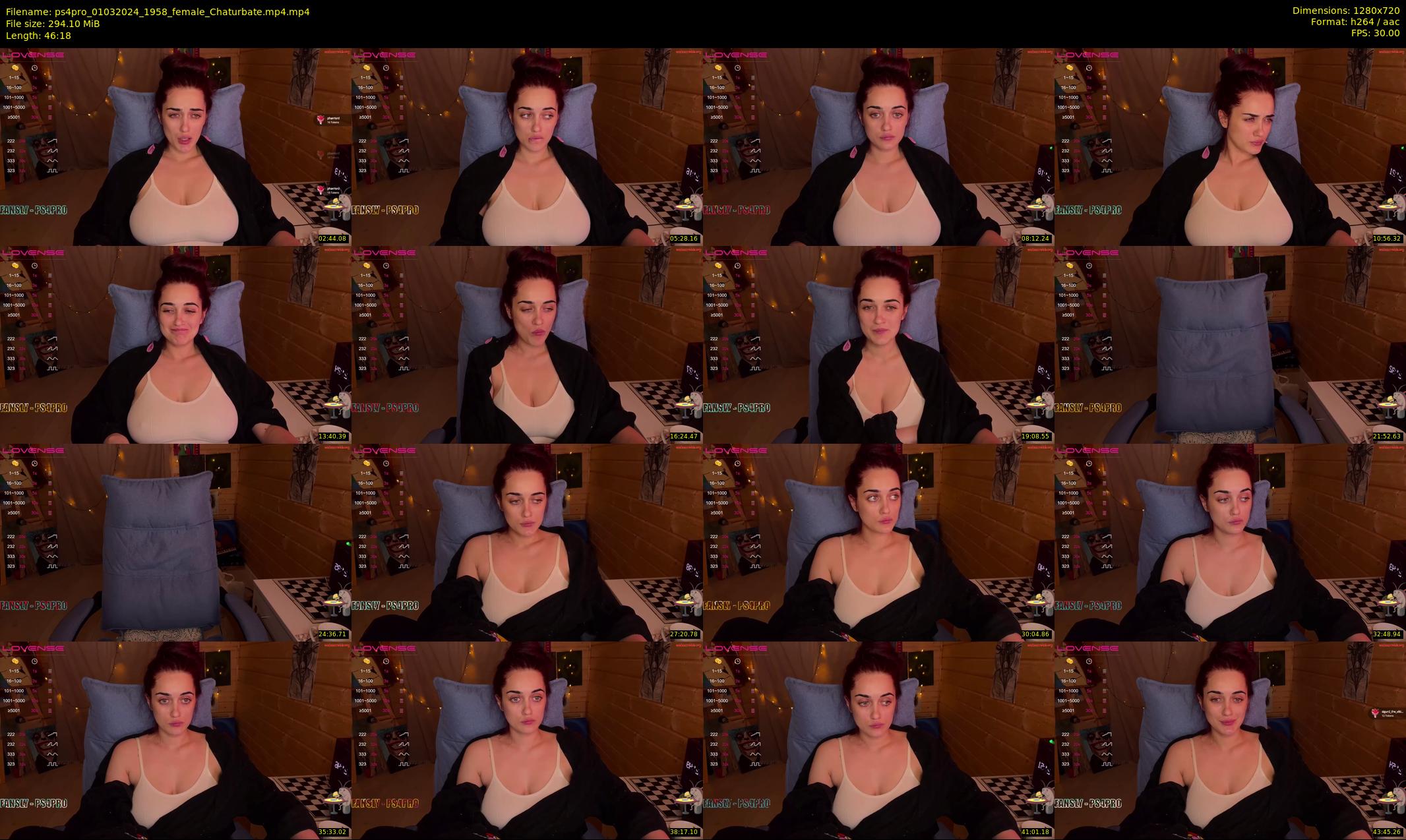 ps4pro — 47 minute Chaturbate female cam show recording, 720p, Mar 1, 2024