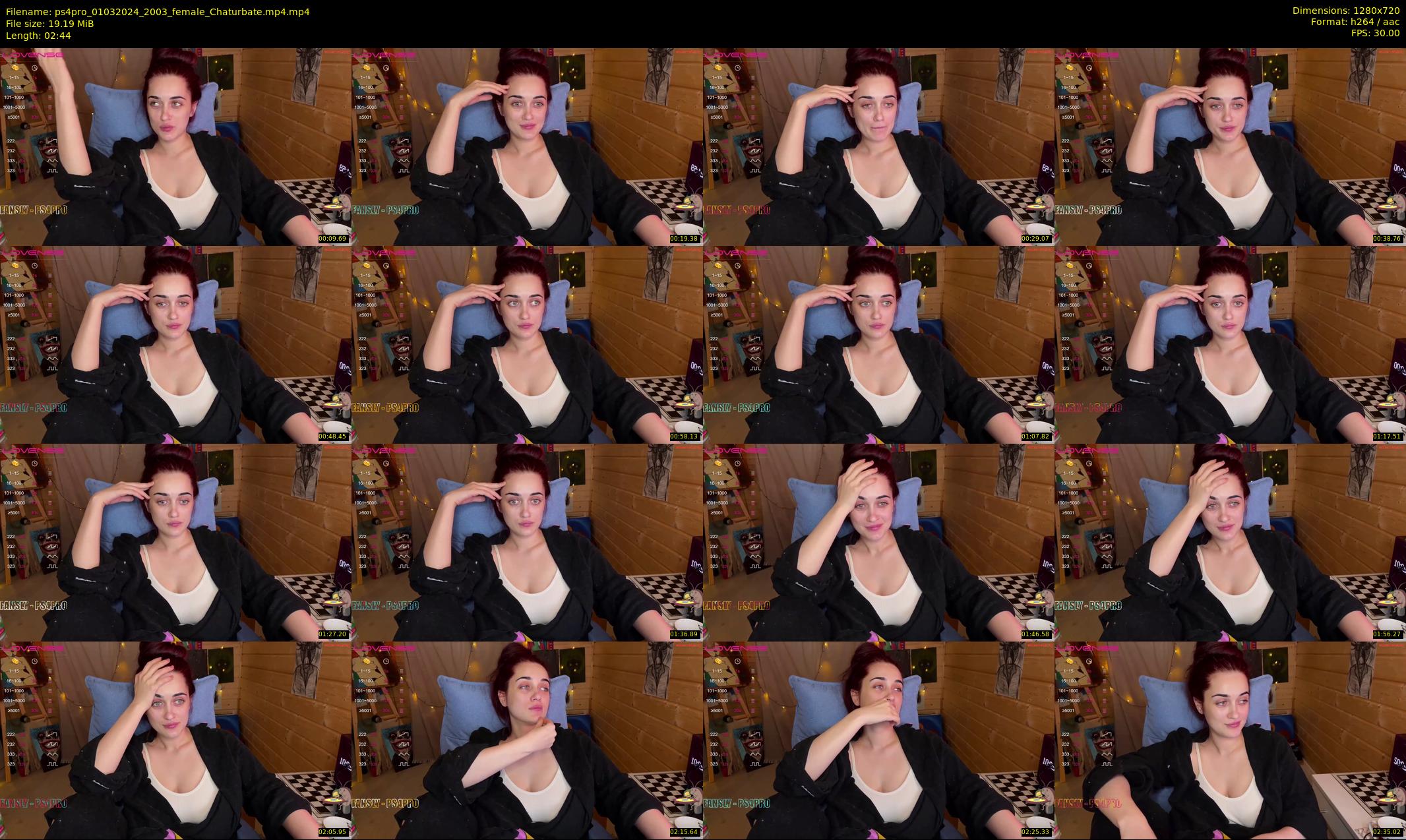ps4pro — 3 minute Chaturbate female cam show recording, 720p, Mar 1, 2024