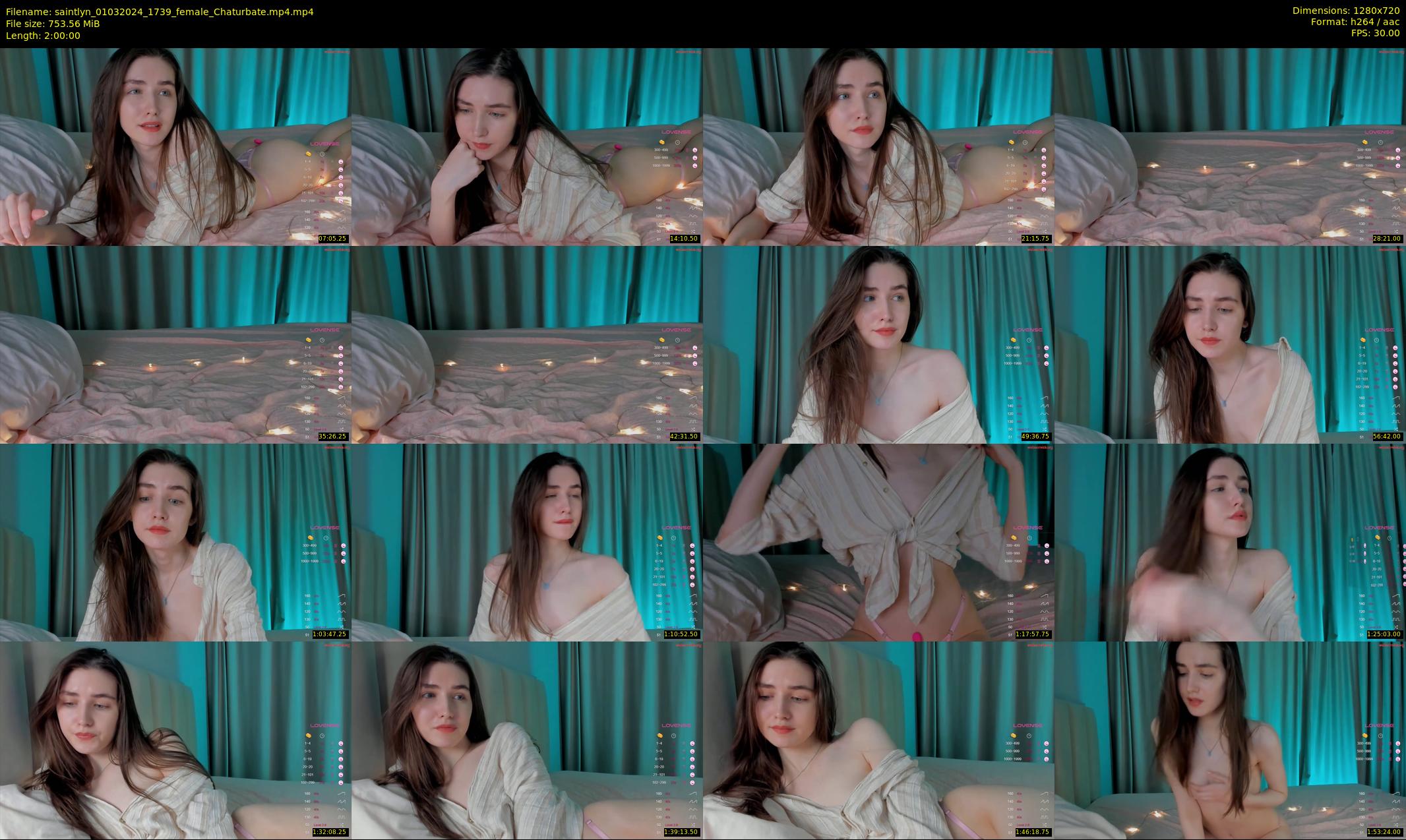 saintlyn — 120 minute Chaturbate female cam show recording, 720p, Mar 1, 2024