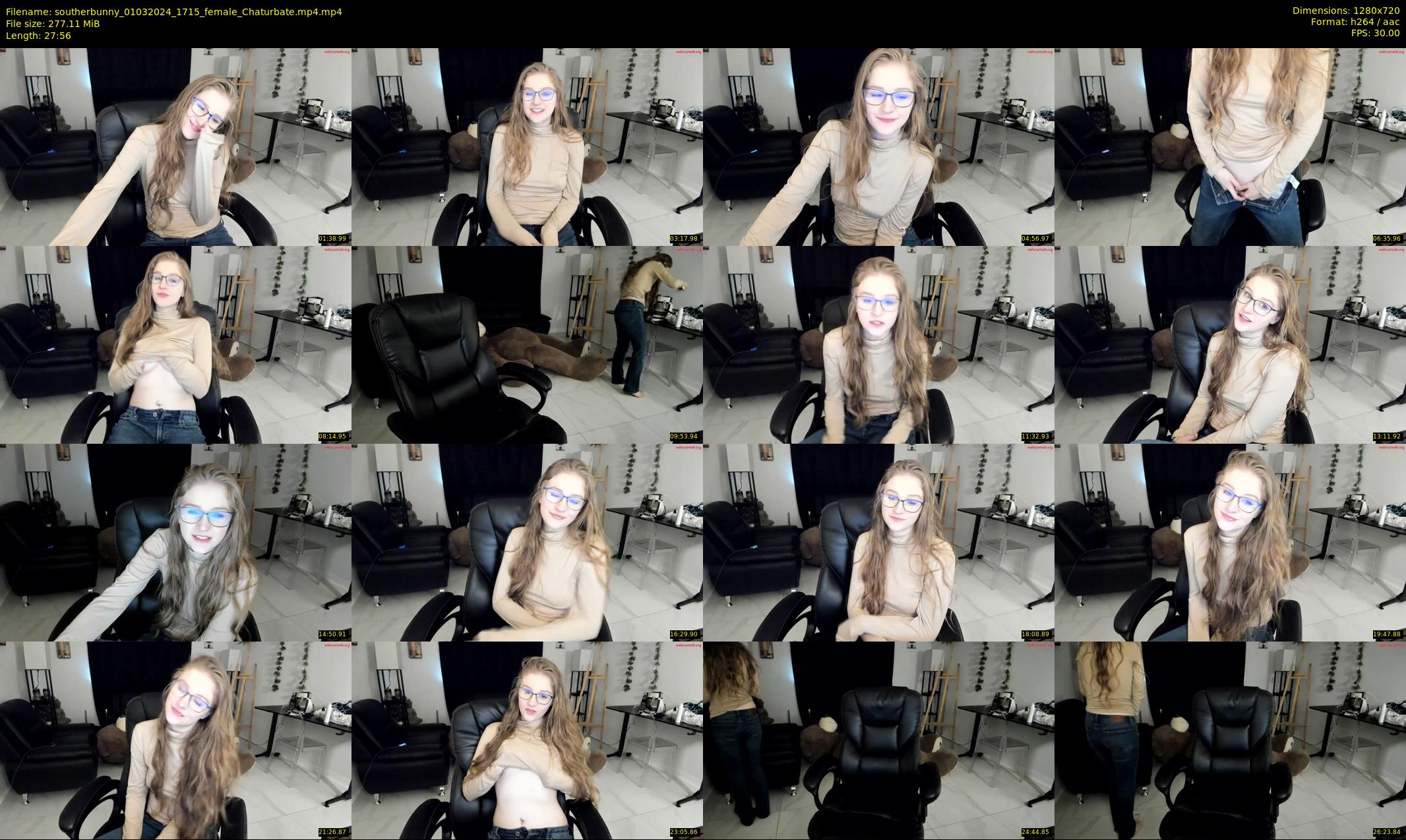 southerbunny — 28 minute Chaturbate female cam show recording, 720p, Mar 1, 2024