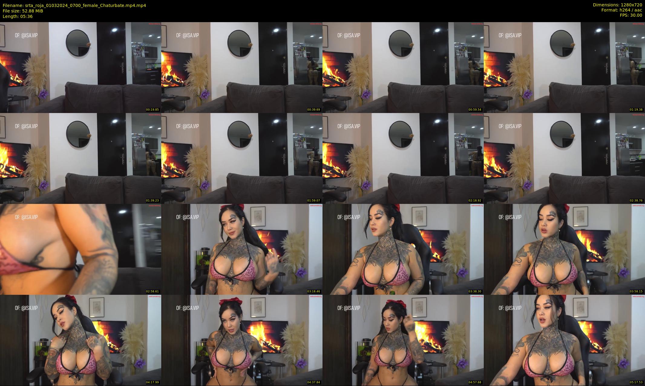 srta_roja — 6 minute Chaturbate female cam show recording, 720p, Mar 1, 2024