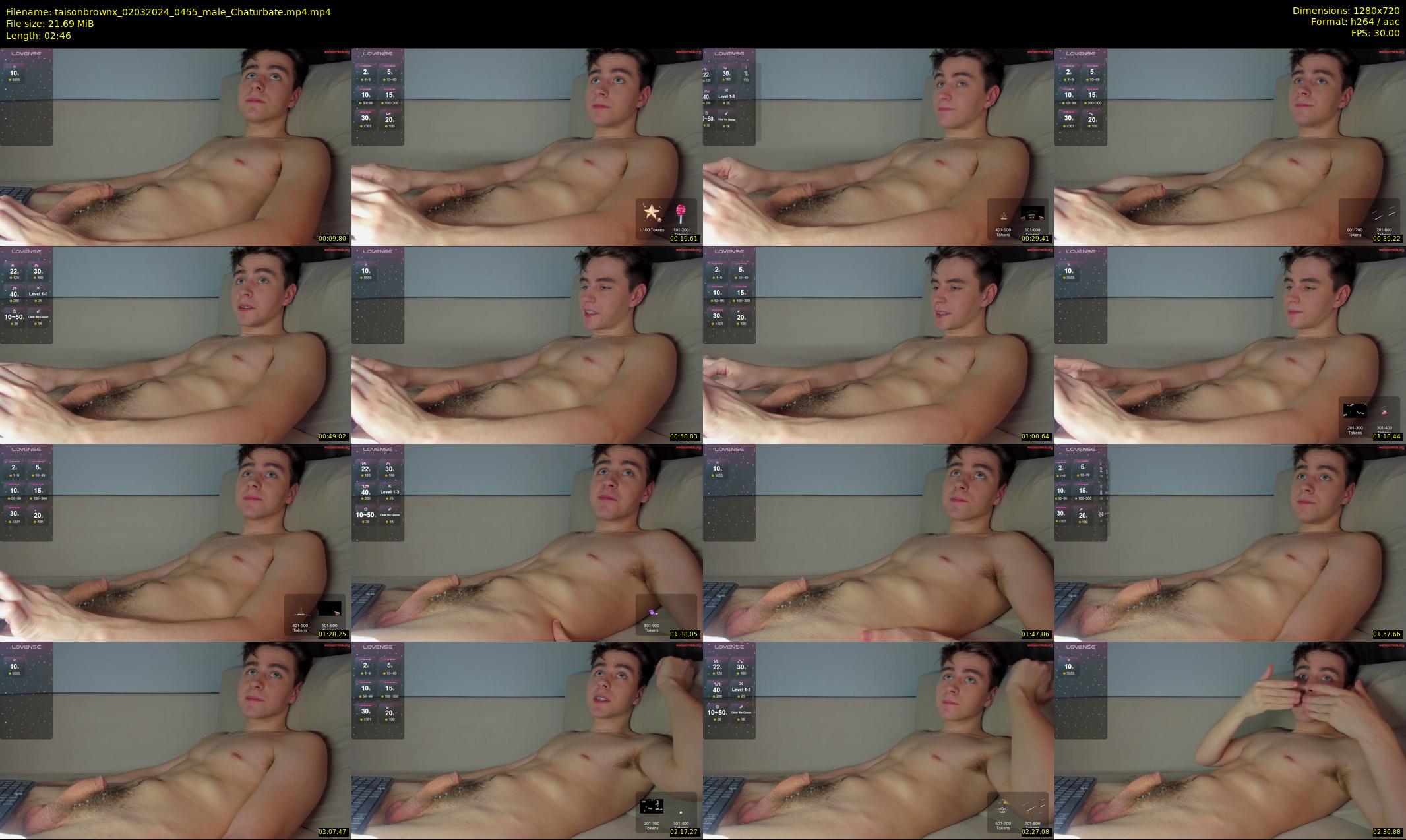 taisonbrownx — 3 minute Chaturbate male cam show recording, 720p, Mar 2, 2024