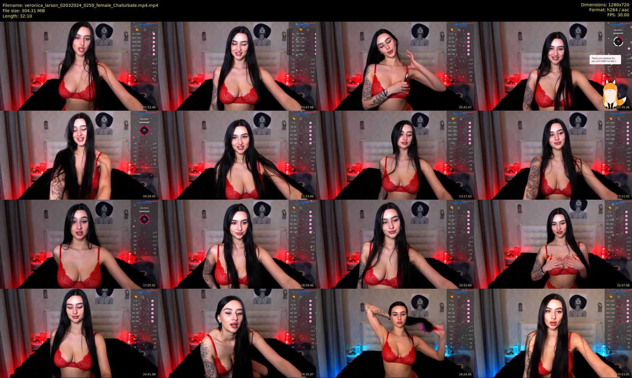 veronica_larson — 33 minute Chaturbate female cam show recording, 720p, Mar 2, 2024