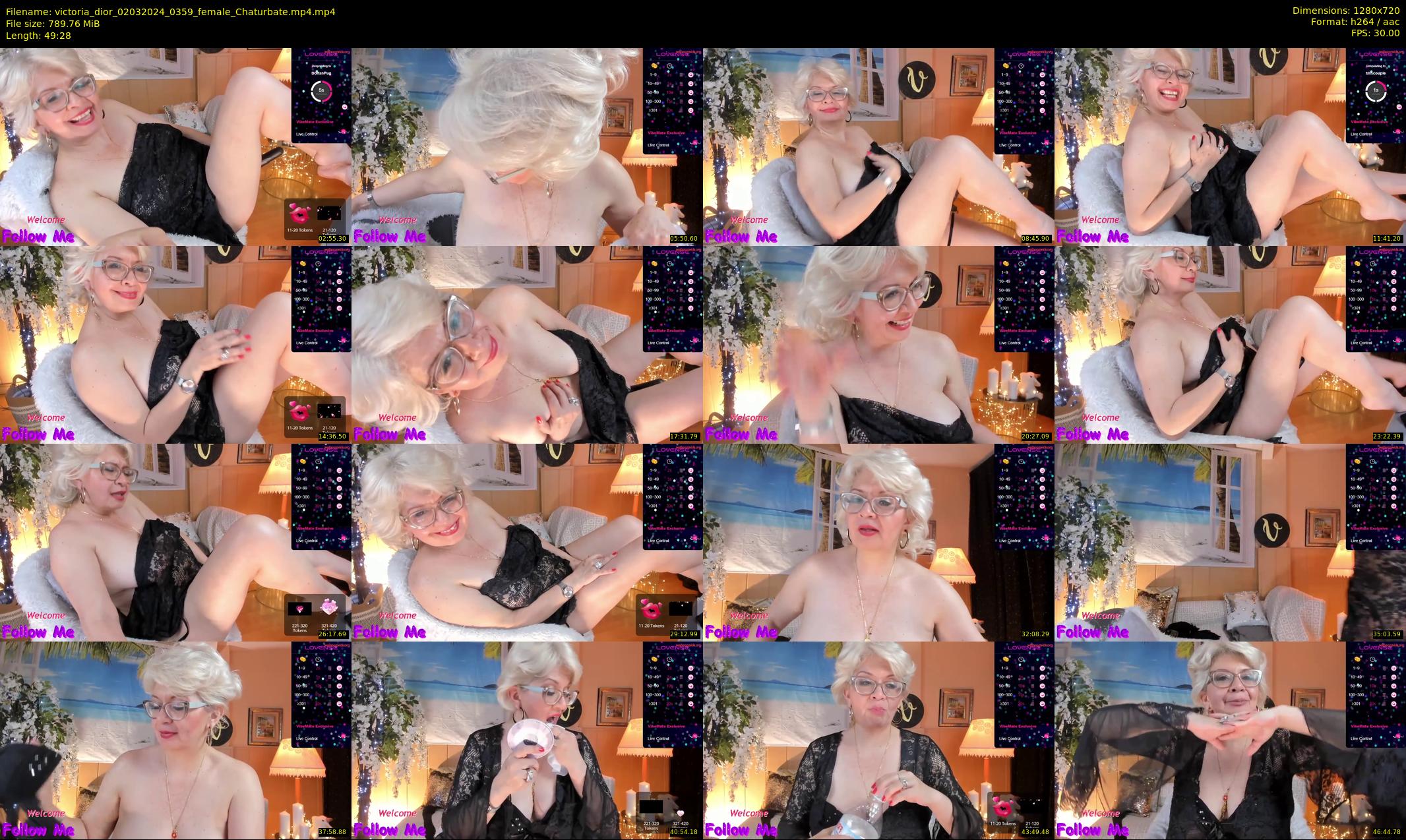 victoria_dior — 50 minute Chaturbate female cam show recording, 720p, Mar 2, 2024