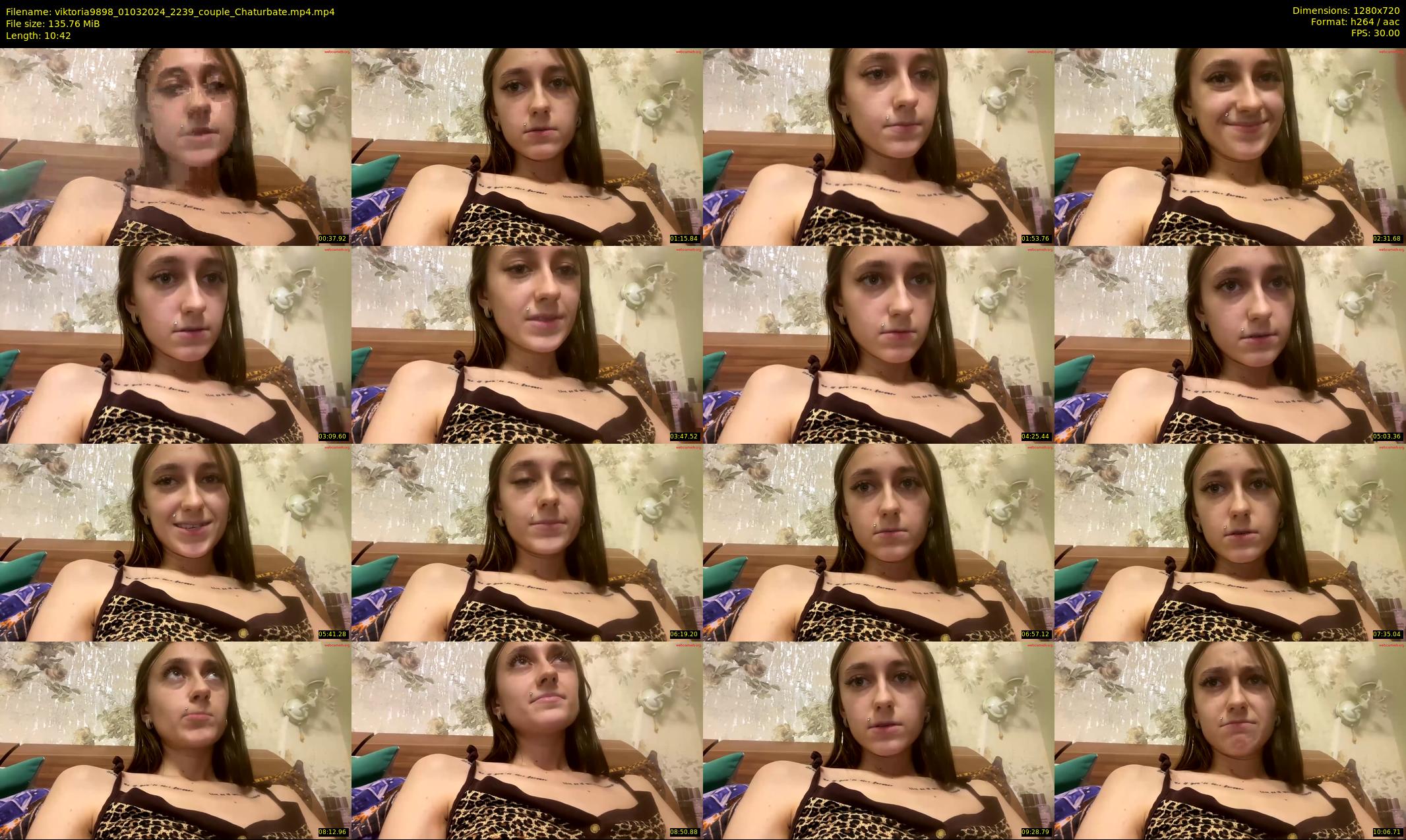 viktoria9898 — 11 minute Chaturbate couple cam show recording, 720p, Mar 1, 2024