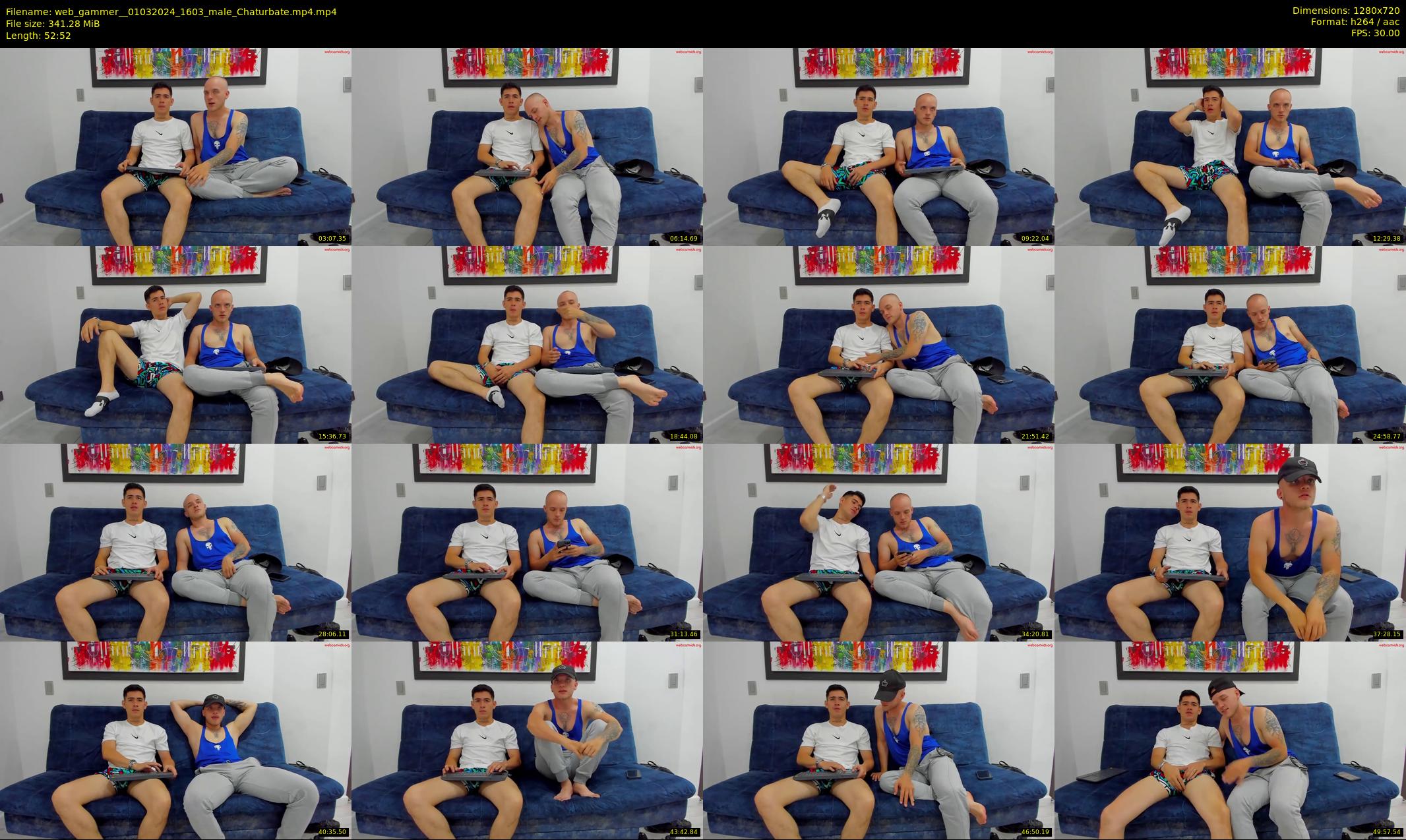 web_gammer_ — 53 minute Chaturbate male cam show recording, 720p, Mar 1, 2024