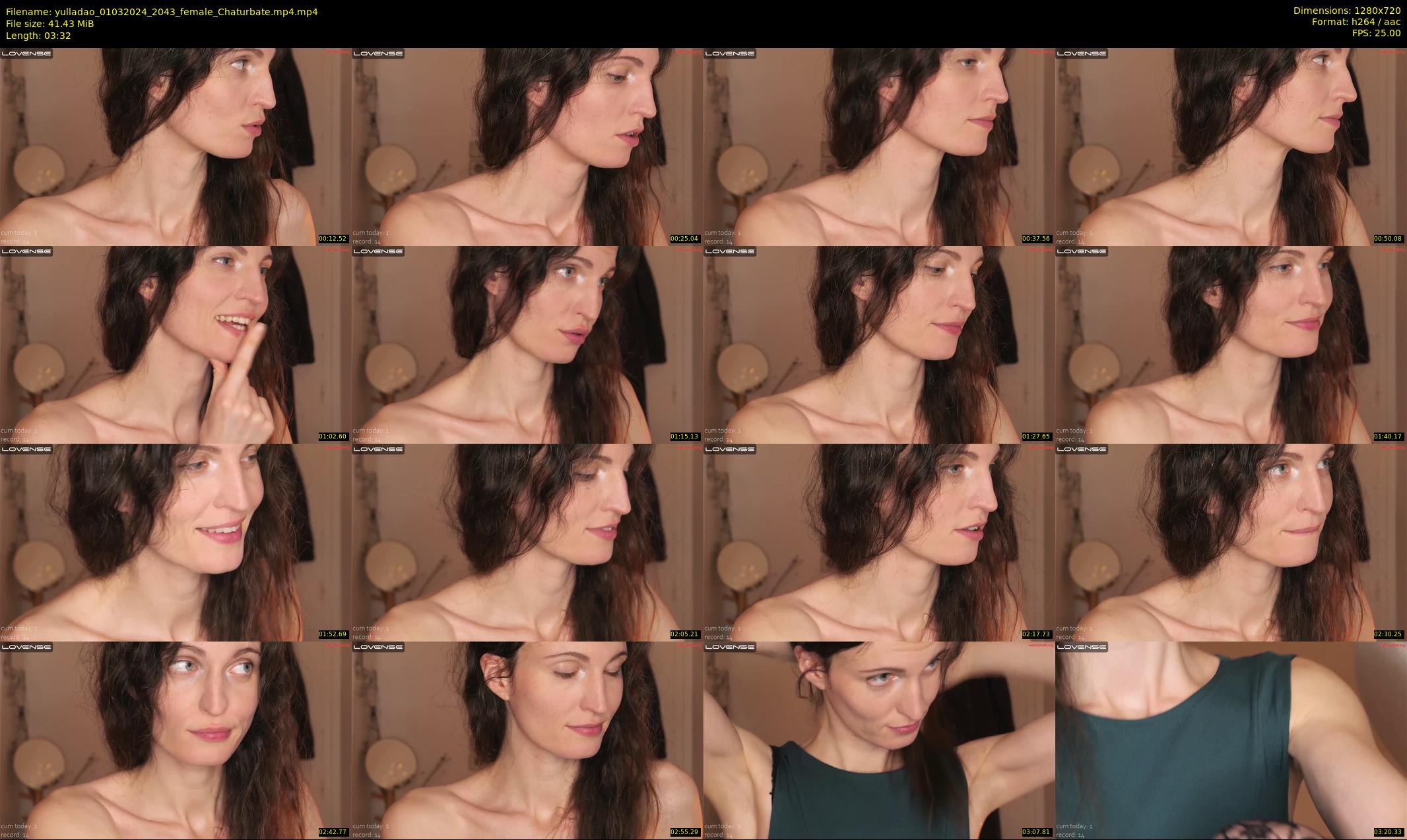 yulladao — 4 minute Chaturbate female cam show recording, 720p, Mar 1, 2024