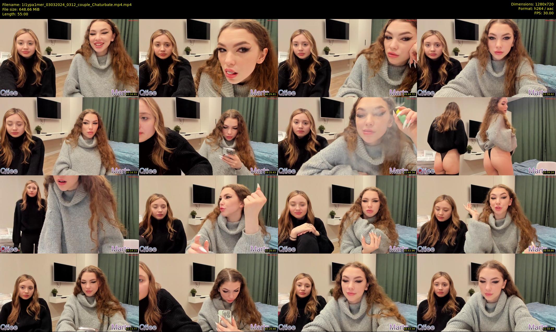 1i1ypa1mer — 55 minute Chaturbate female cam show recording, 720p, Mar 3, 2024