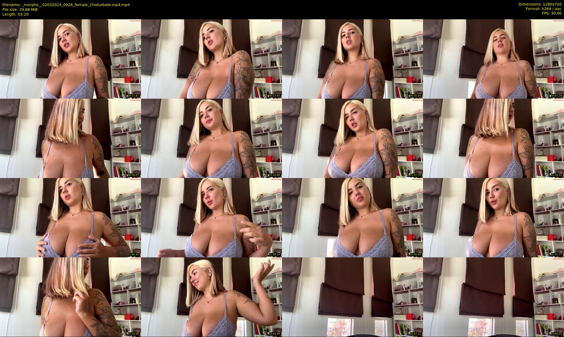 _morpho_ — 4 minute Chaturbate female cam show recording, 720p, Mar 2, 2024