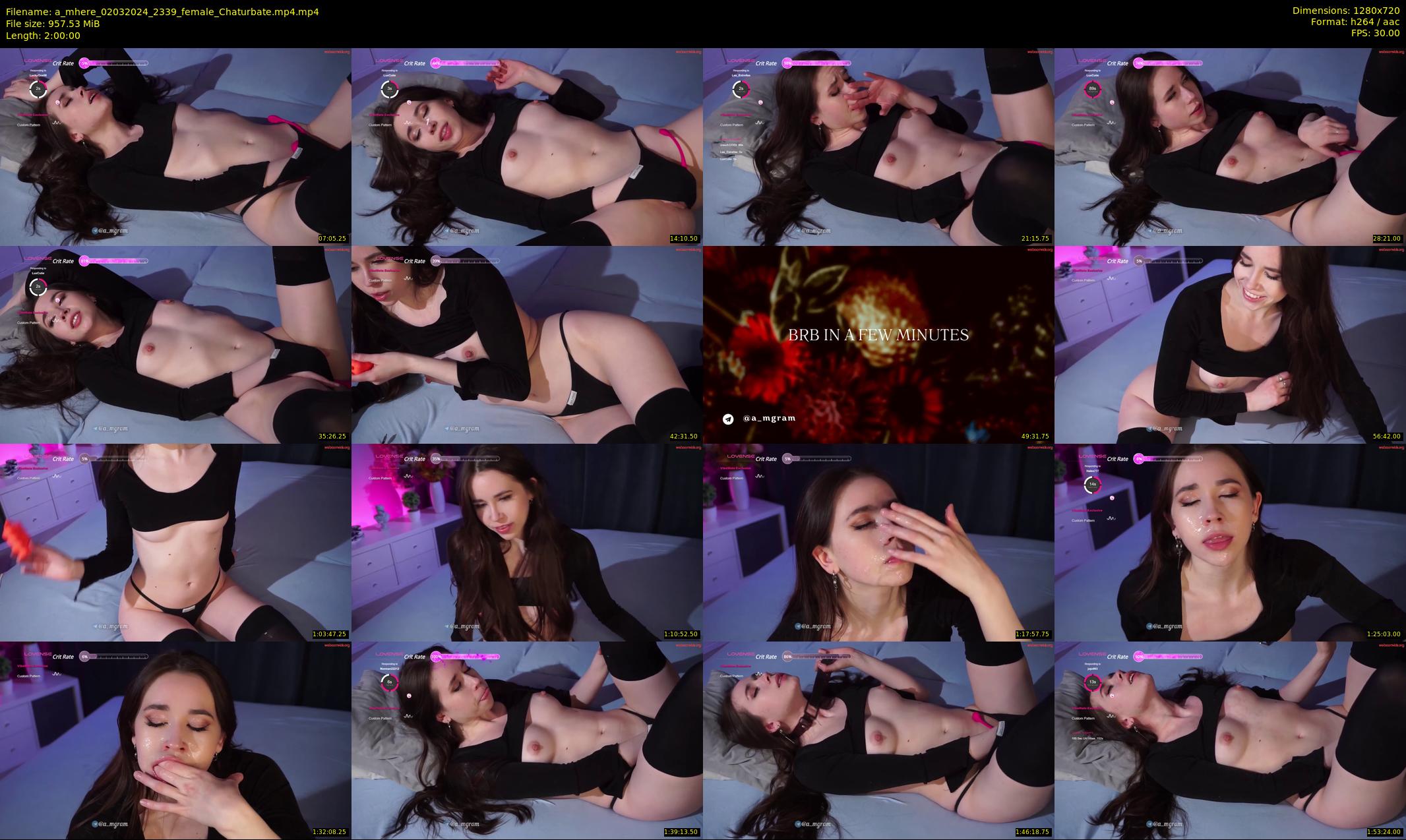 a_mhere — 120 minute Chaturbate couple cam show recording, 720p, Mar 2, 2024