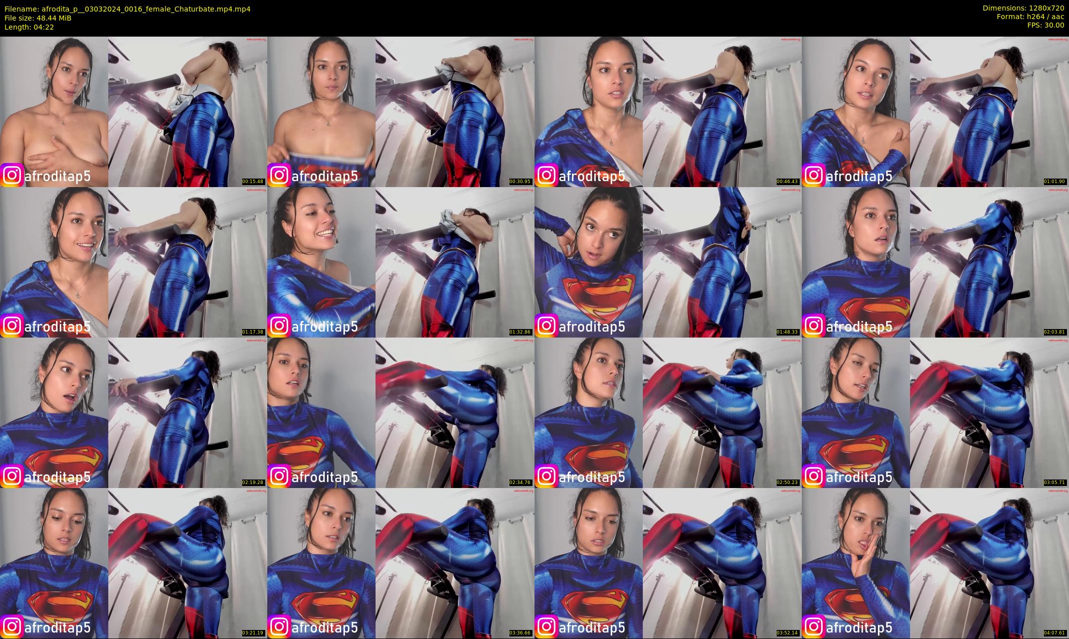 afrodita_p_ — 5 minute Chaturbate female cam show recording, 720p, Mar 3, 2024